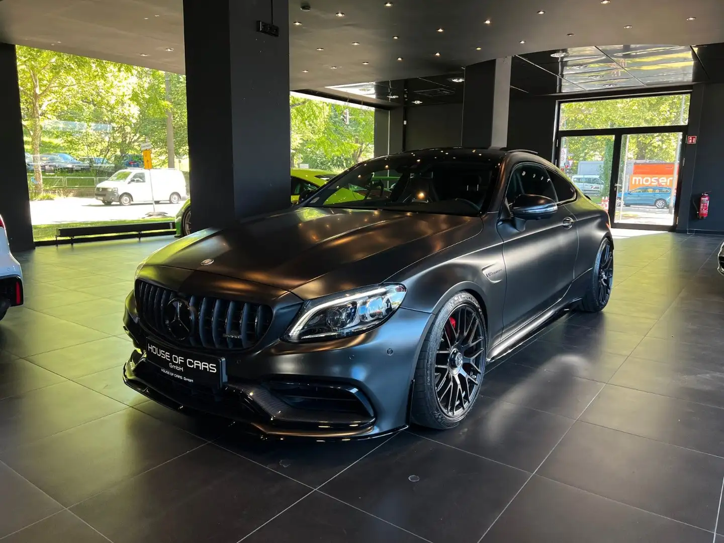 Mercedes-Benz C 63 AMG C 63 S AMG Coupe*Magno*Schalensitze*Pano*Aero Gris - 1