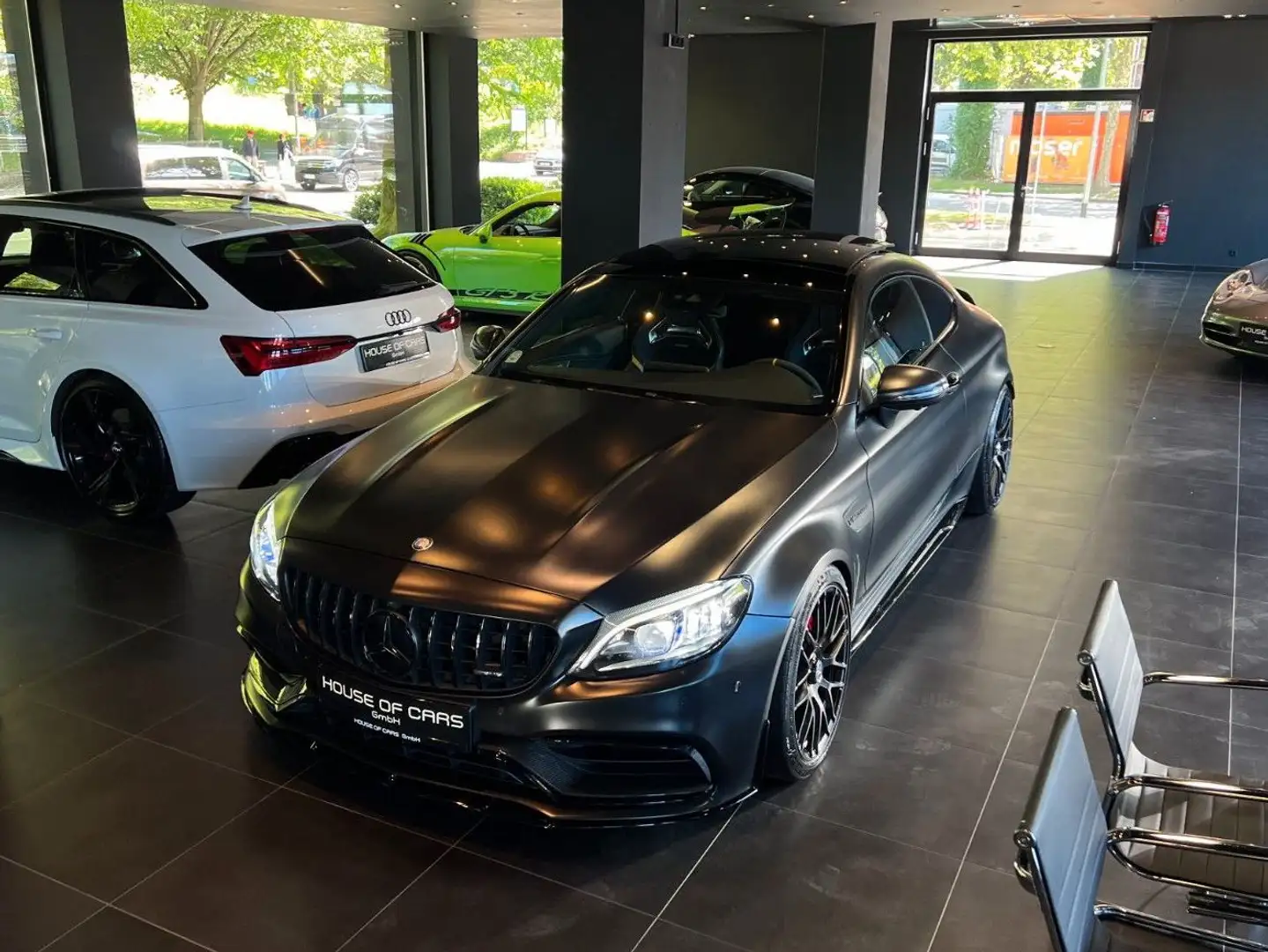Mercedes-Benz C 63 AMG C 63 S AMG Coupe*Magno*Schalensitze*Pano*Aero Gri - 1