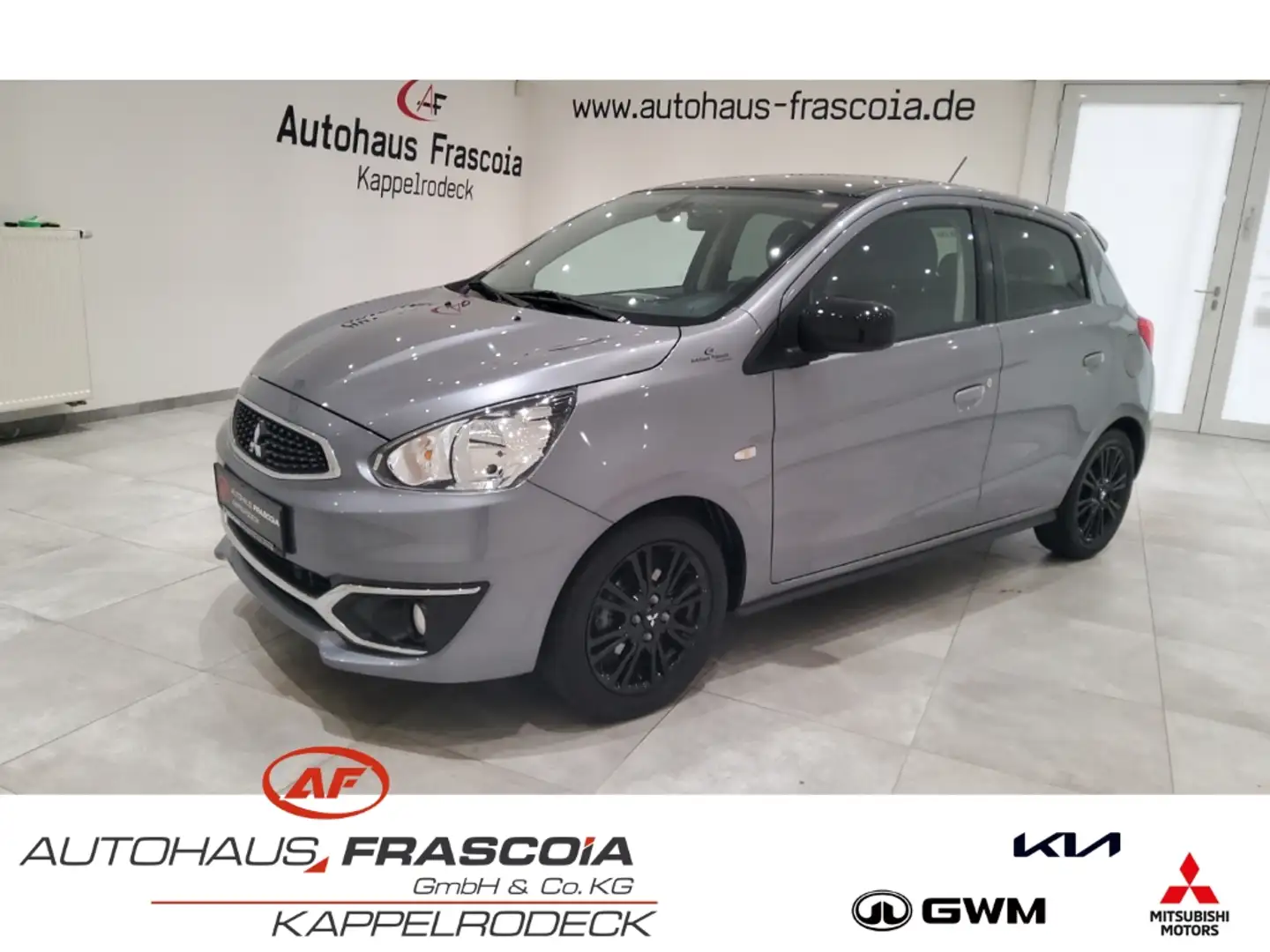 Mitsubishi Space Star Diamant Edition+ 1.2 CVT Navi SHZ Bluetooth Rückfa Grau - 1