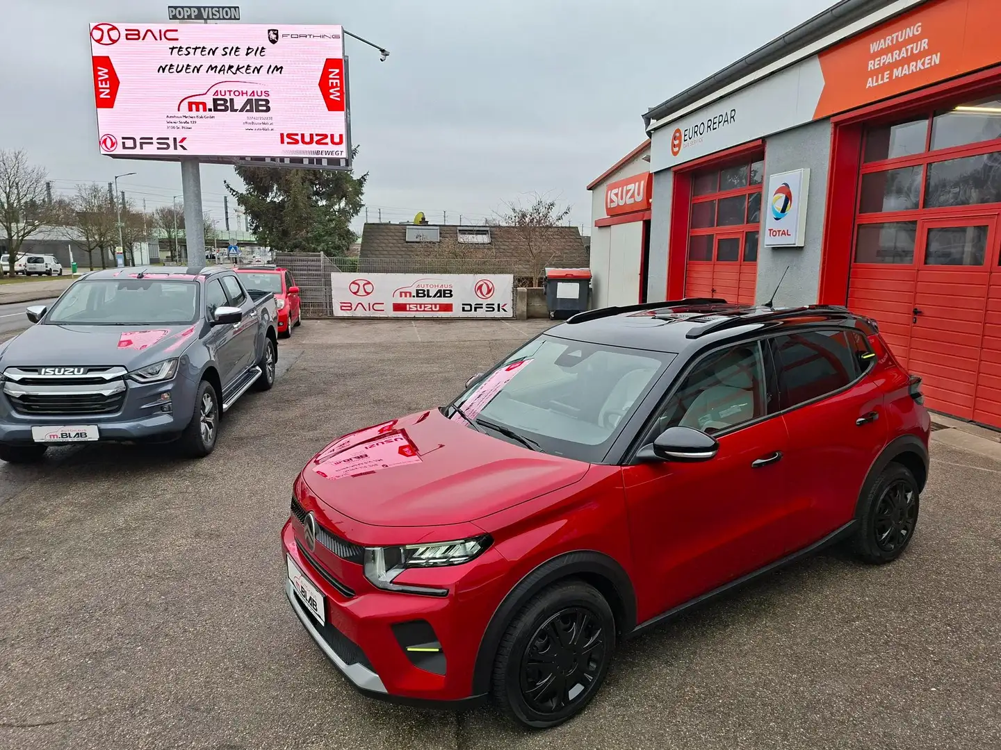 Citroen C3 C3 Turbo PT100 MAX inkl. *WINTERRÄDER* Rot - 2