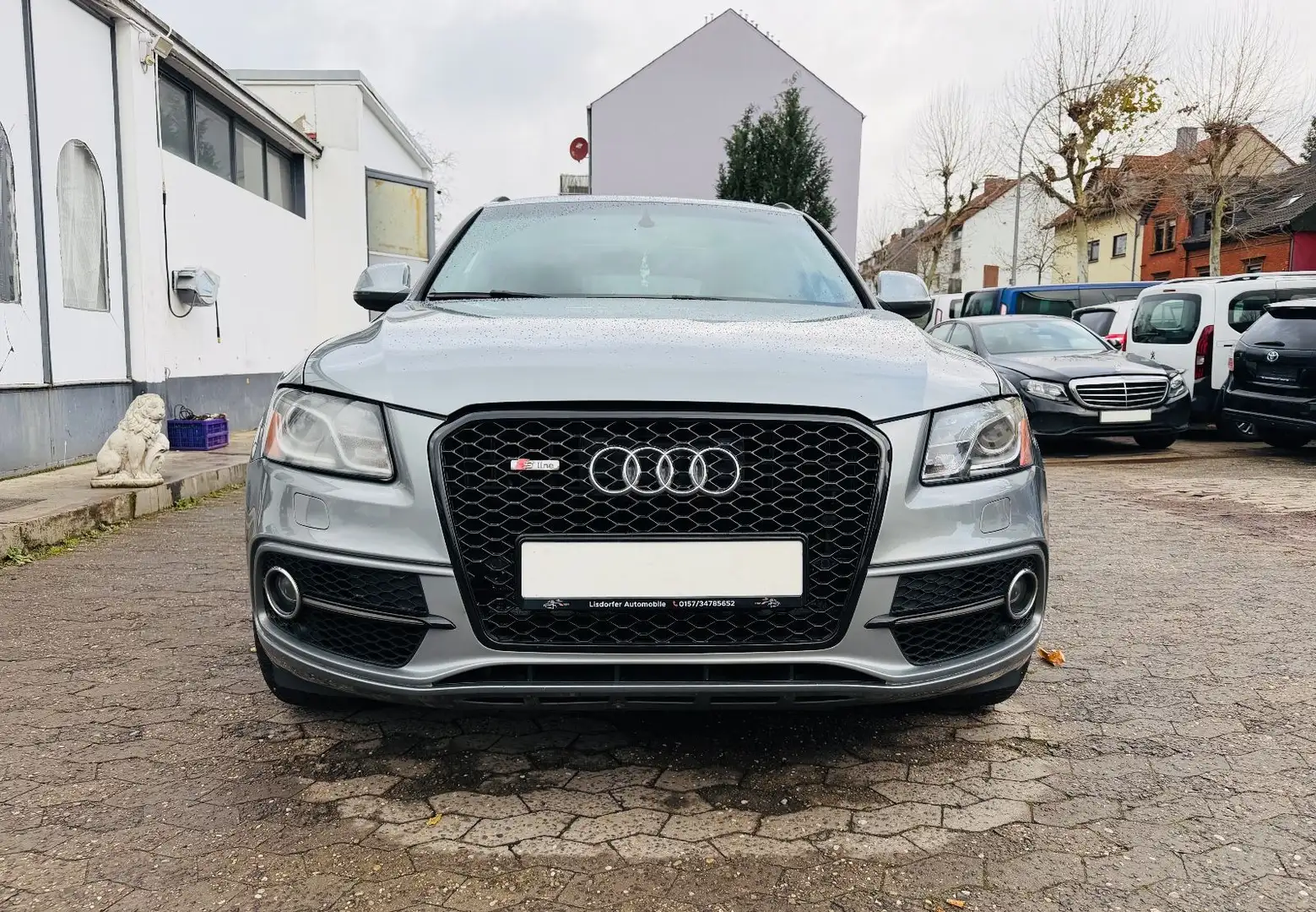Audi Q5 3.2 FSI quattro S-Line Navi Xenon Pano Leder Gris - 2