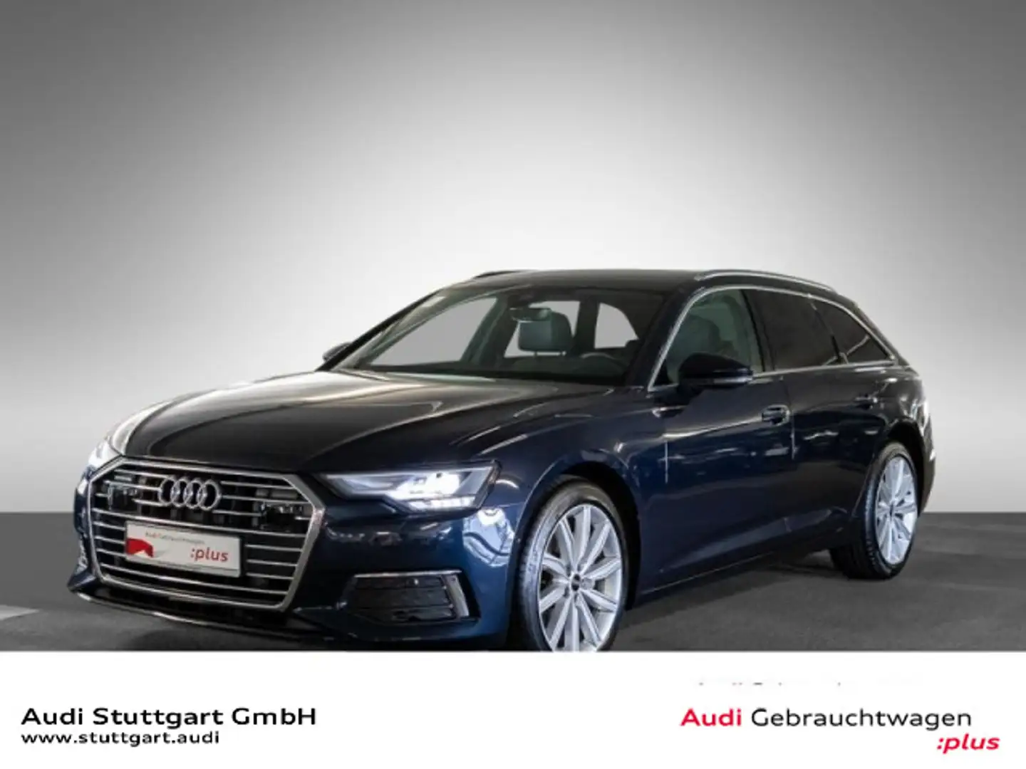 Audi A6 design 40 TDI qu Pano Head Up Tour ACC Blau - 1