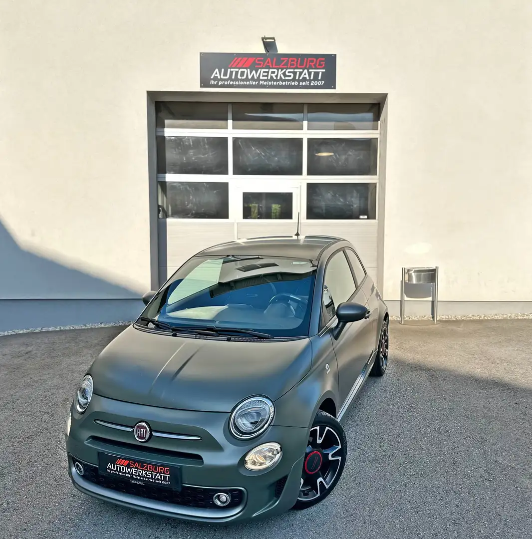 Fiat 500 S 1,2 Sport Verde Militare | Klimaaut. | Beats - 1