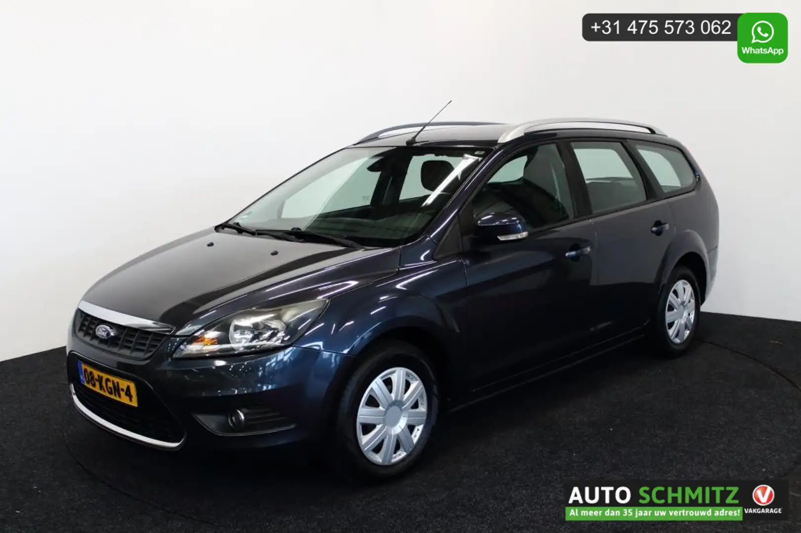 Ford Focus Wagon 1.8 Limited *Clima/Cruise/Trekhaak* Grijs - 2