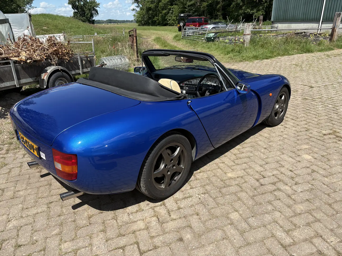 TVR Griffith 500 rhd gereviseerde motor 340 hp v8 Blu/Azzurro - 2