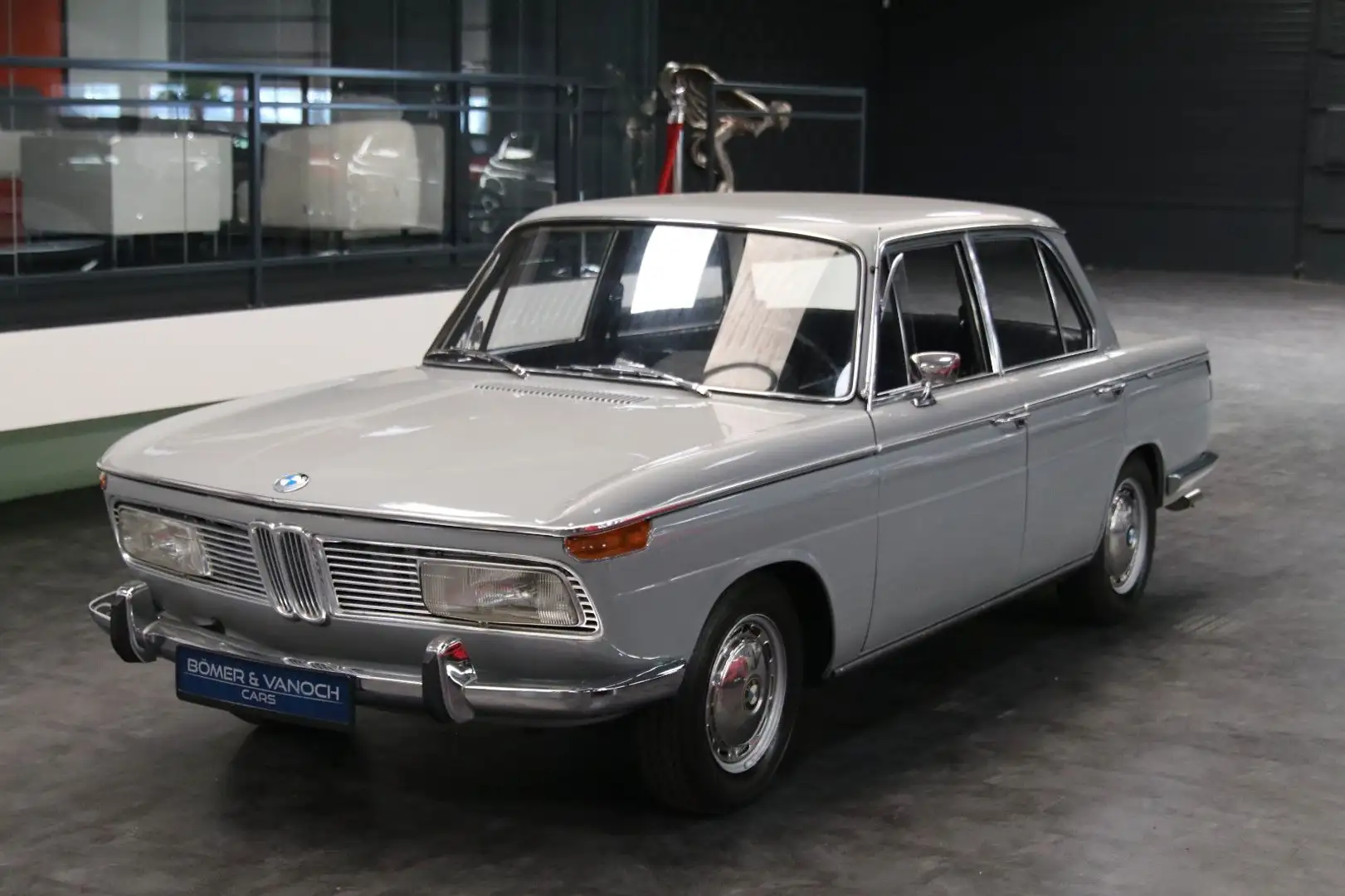 BMW 2000 Autom Oldtimer Orig  Deutsch H Zulassung Сірий - 2