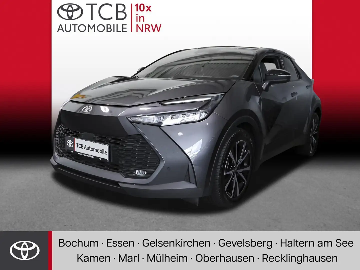 Toyota C-HR 1.8 Hybrid Team Deutschland NAVI SHZ PDC Carplay Grau - 1