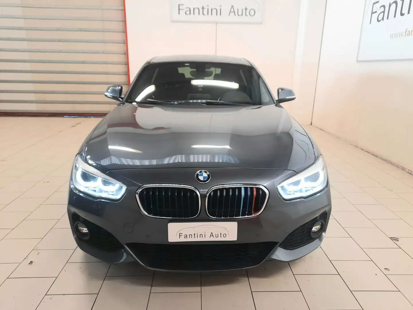 BMW 116 d 5p Msport AUTOM. LED SENSORI CRUISE 18" GARANZIA Grigio - 2