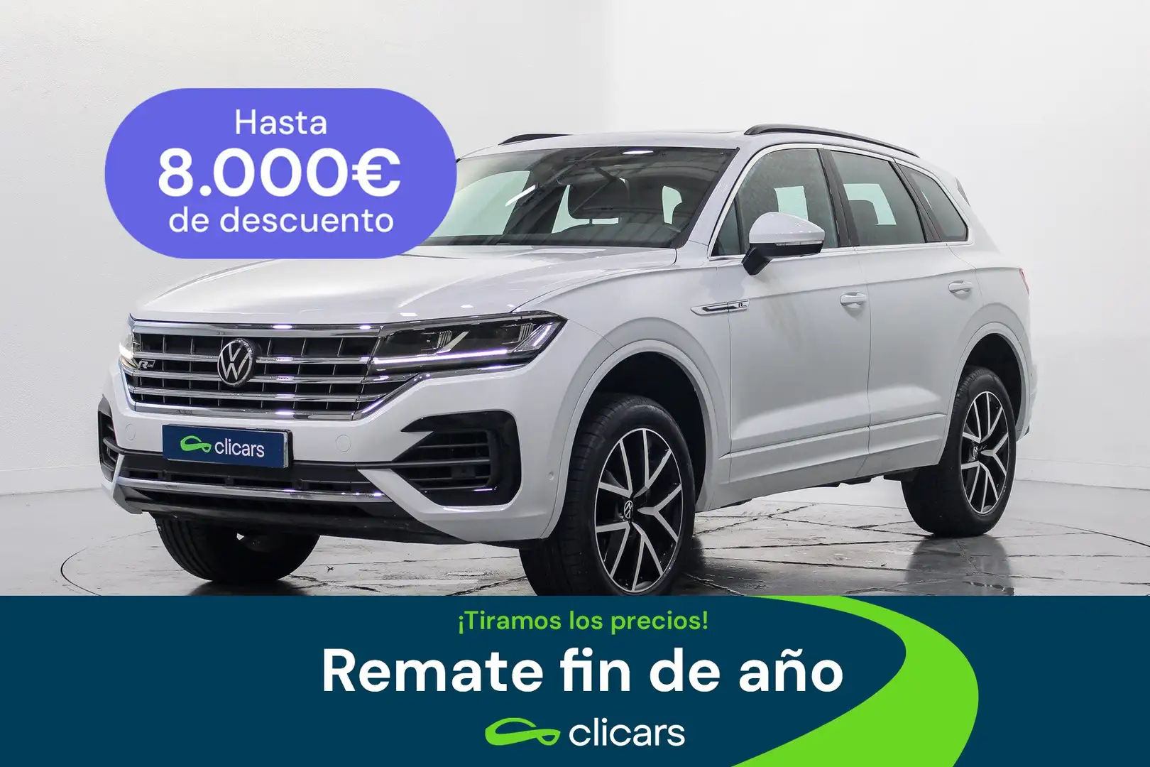 Volkswagen Touareg 3.0TDI V6 R-Line Tiptronic 4Motion 210kW Blanco - 1