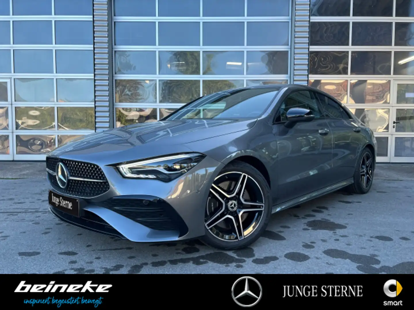 Mercedes-Benz CLA 250 CLA 250 4M Coupé AMG Premium Night Burm RFK LED Grau - 2