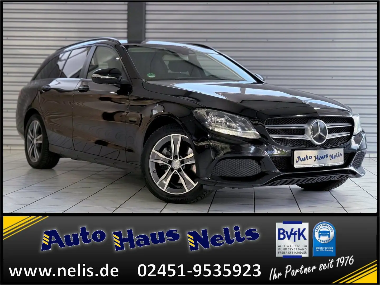 Mercedes-Benz C 220 d T BlueTec Navi Attention DistronicPlus P crna - 1