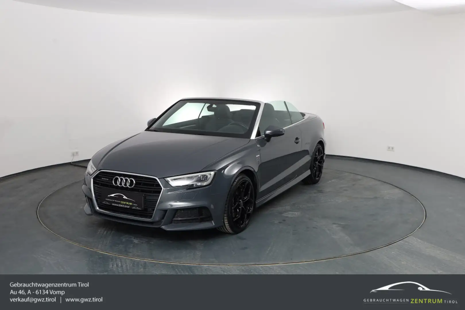 Audi A3 Cabriolet 2,0 TFSI quattro S-tronic sport TOP! Grau - 1
