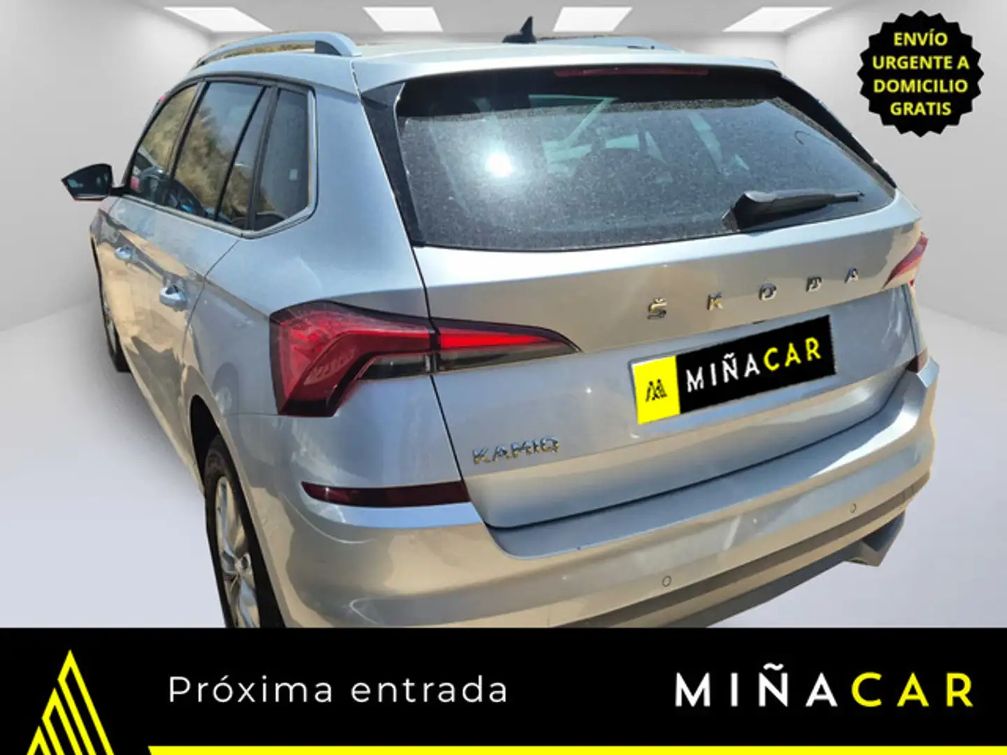 Skoda Kamiq 1.0 TSI Emotion 81kW DSG Plateado - 2