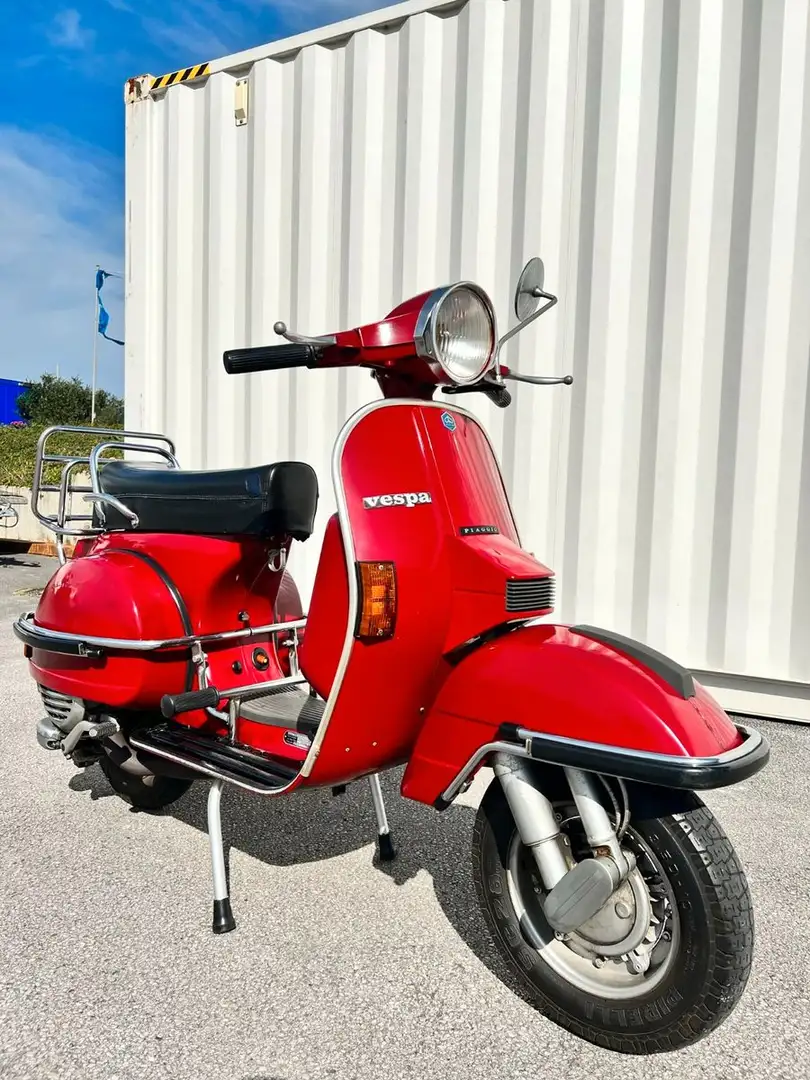 Vespa PX 200 E Roller Rojo - 2