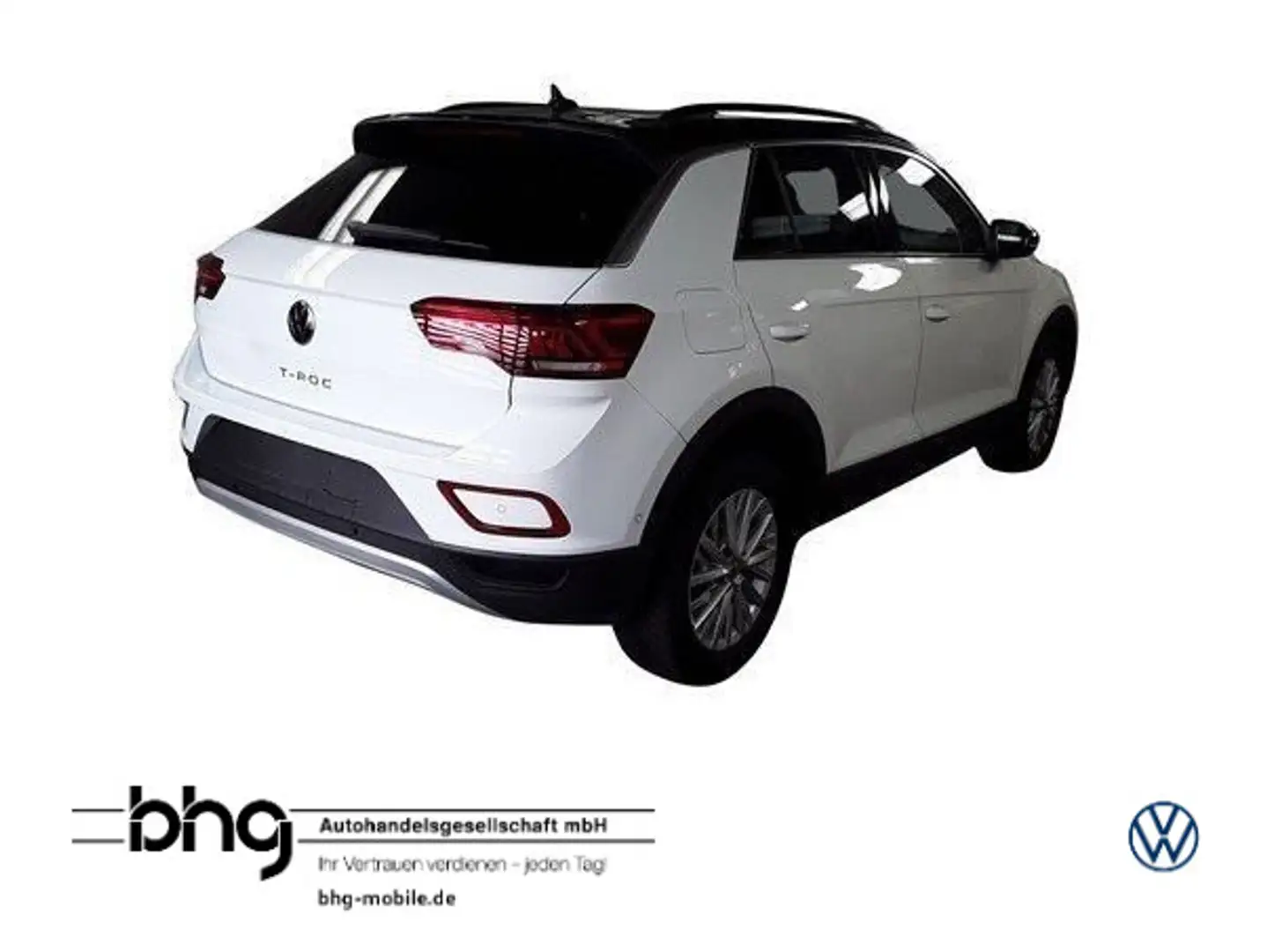 Volkswagen T-Roc 2.0 TDI SCR DSG Life Weiß - 1