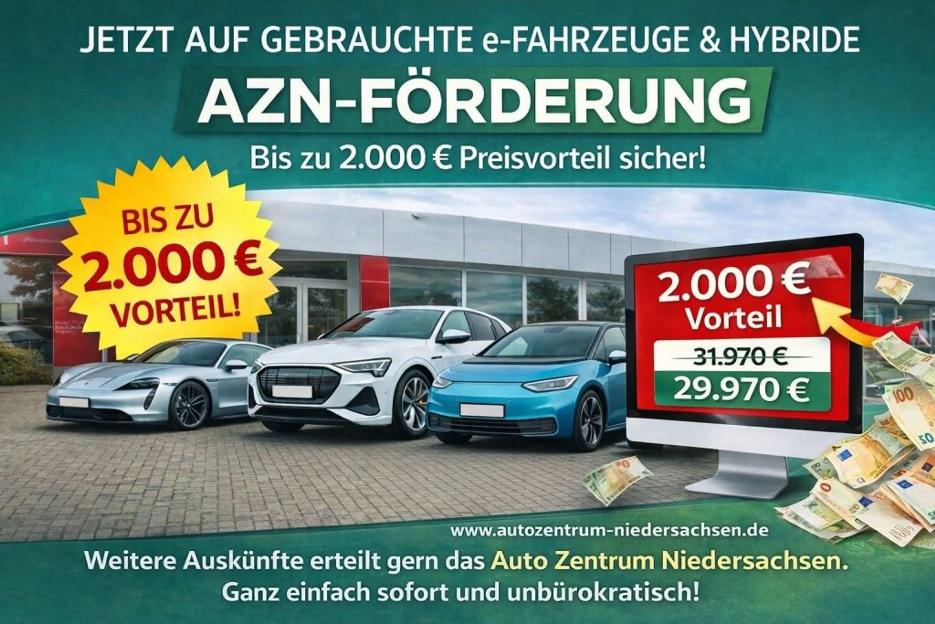 Audi e-tron 55 quattro S-LINE **AZN-Förderung** Bat-ZERTIFIKAT — photo 2