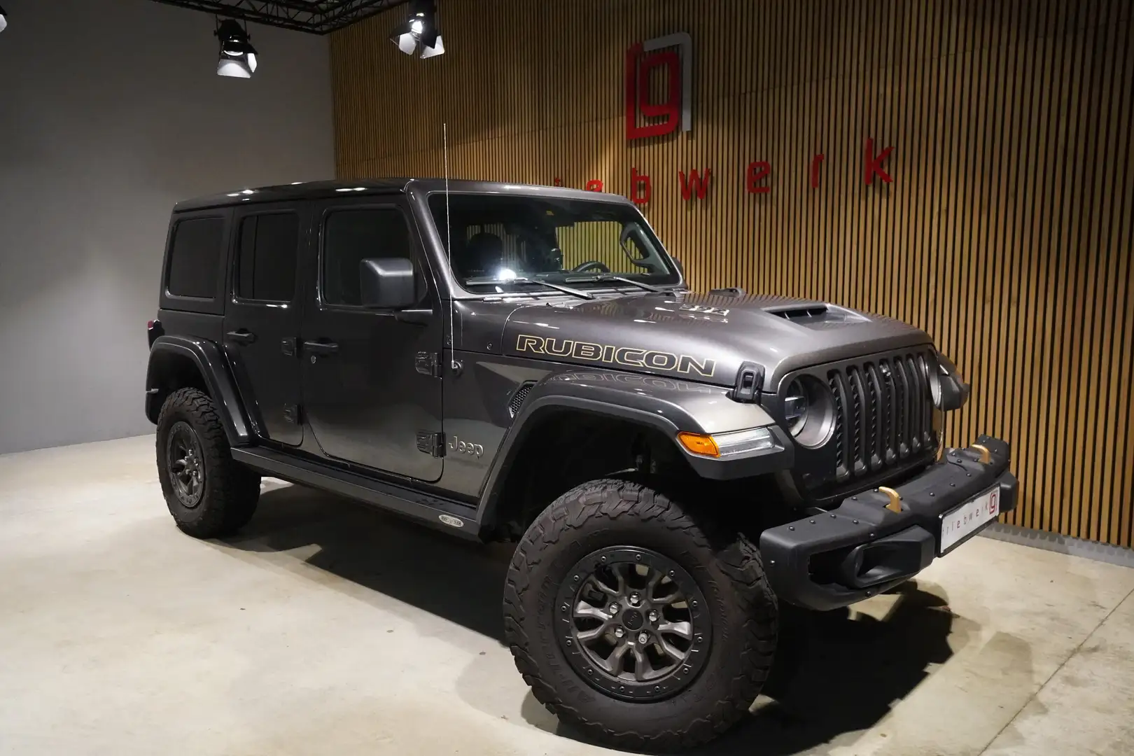 Jeep Wrangler Unlimited 392 Rubicon 6.4 V8*MwSt*Top*Faltdach* Gris - 2