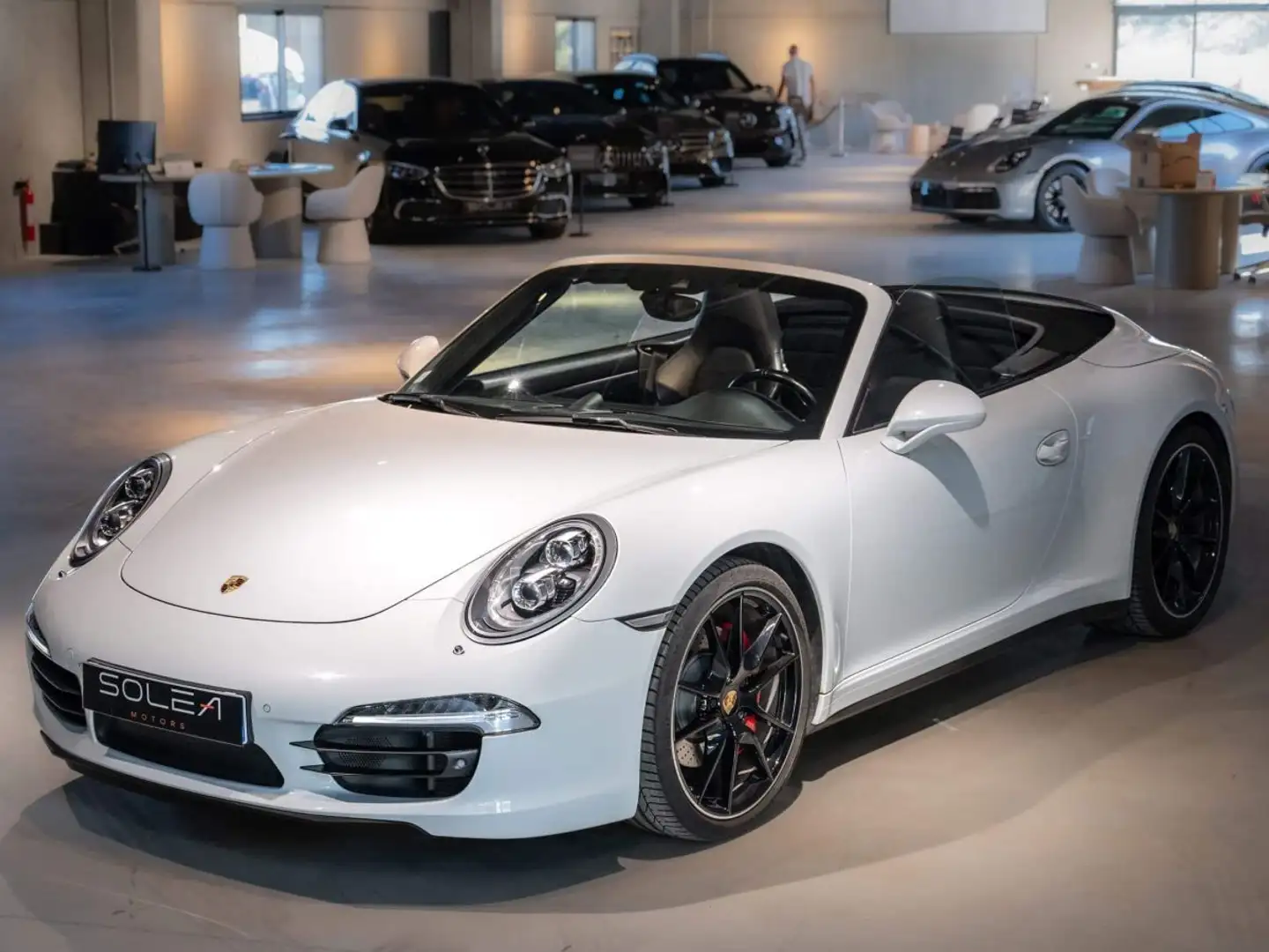 Porsche 991 (991) Carrera 4S Cabriolet Bianco - 1
