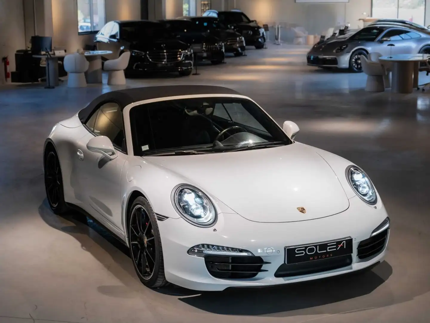 Porsche 991 (991) Carrera 4S Cabriolet Weiß - 2