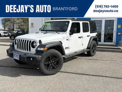 White 2021 Jeep Wrangler SUV / Crossover Four-Wheel Drive 8-Speed Automatic