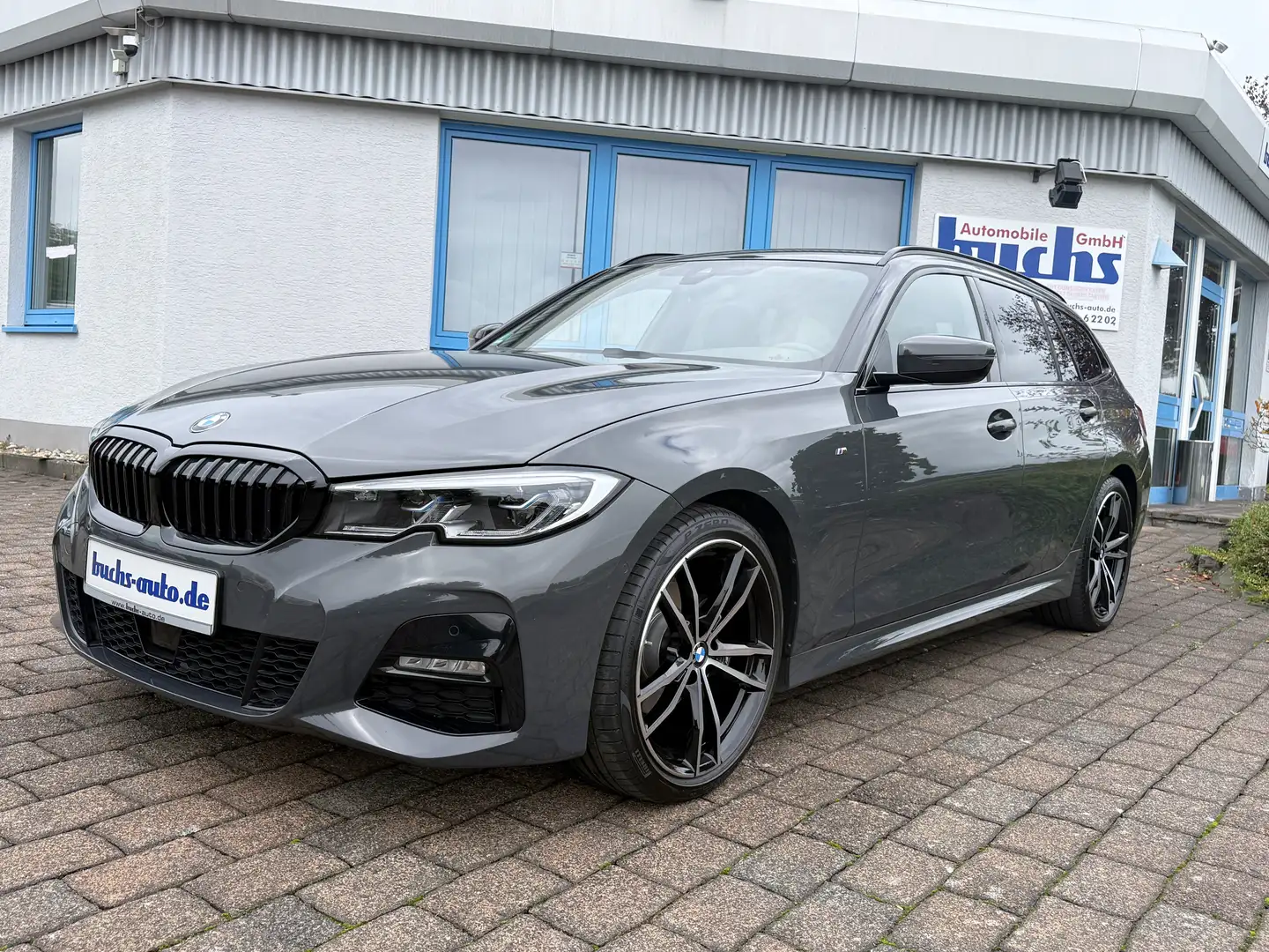 BMW 320 d xDrive Touring M Sport AHK Laser ACC 19" DRAVIT Gris - 1