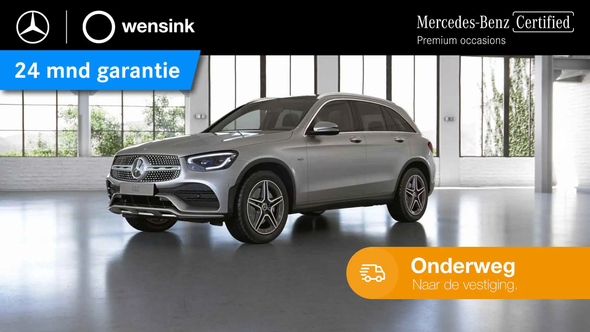 Mercedes-Benz GLC 300 300e 4MATIC Premium Plus | AMG | Trekhaak | Widesc Grijs - 1