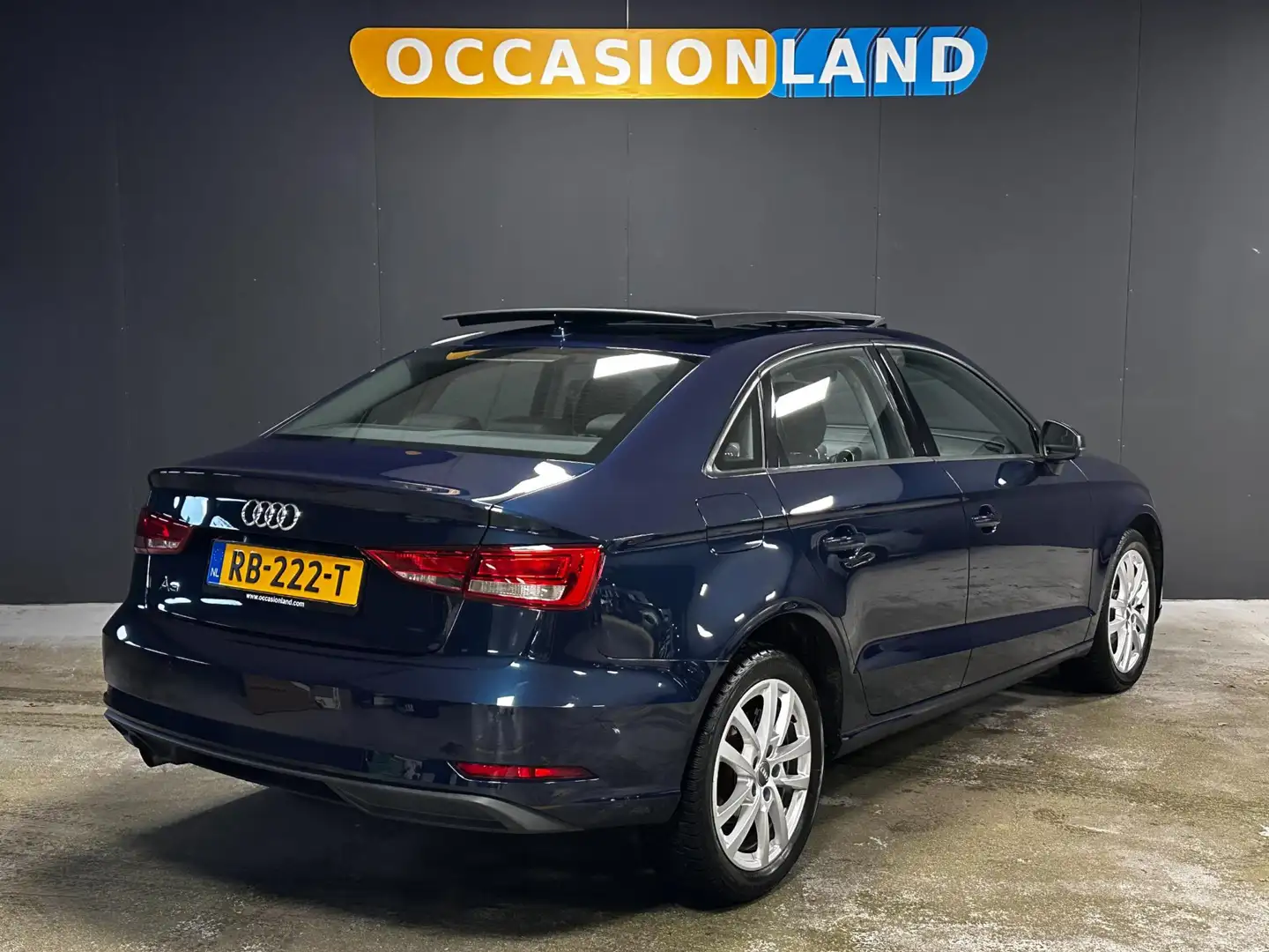 Audi A3 Limousine 1.0 TFSI|PANO|STOELV|CRUISE|BLUETOOTH|17 Blau - 2