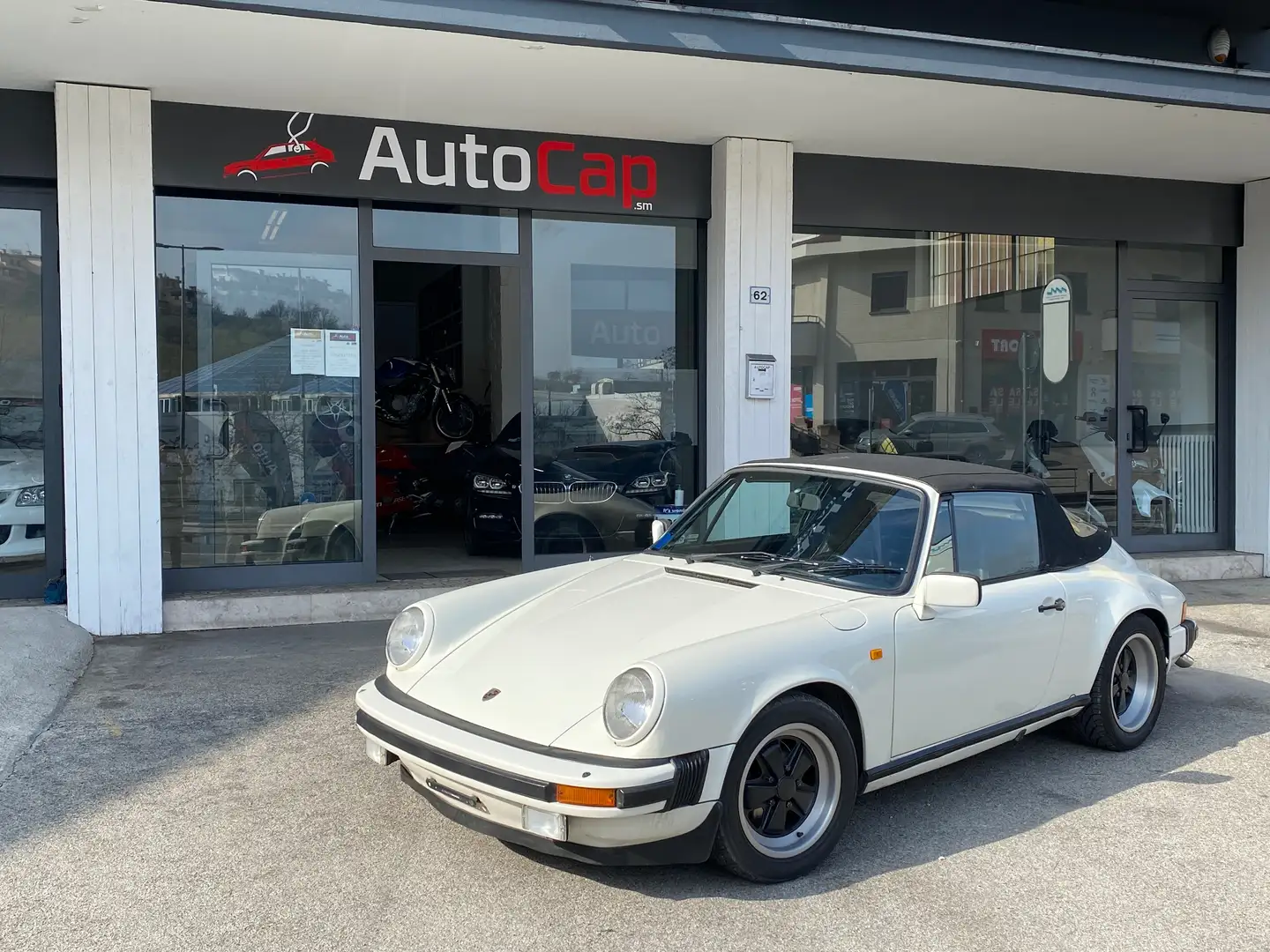Porsche 930 911 Cabrio SC 3.0 Blanco - 1