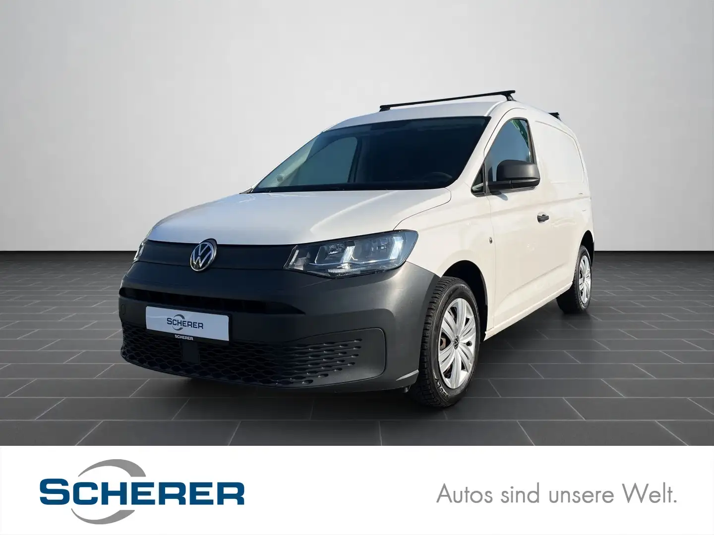 Volkswagen Caddy 2.0 TDI Kasten Weiß - 1