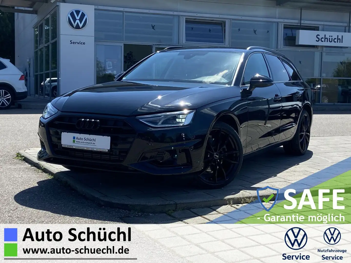 Audi A4 Avant 35 2.0 TFSI S-tronic BLACK-LINE 19"+NAV Schwarz - 1