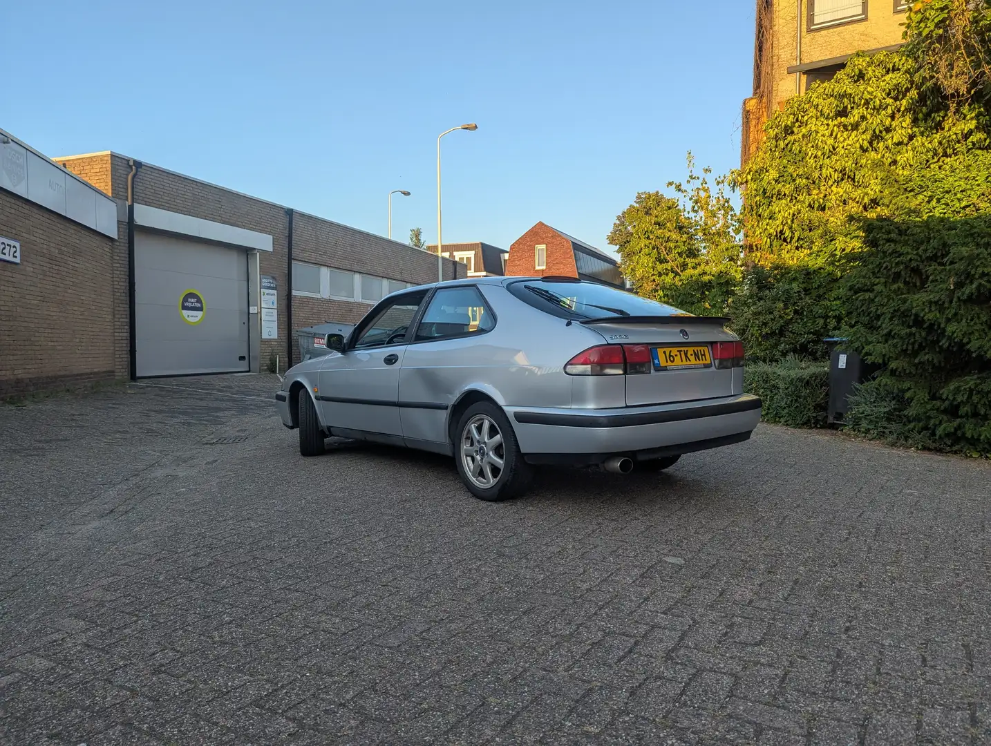 Saab 9-3 SE Zilver - 1