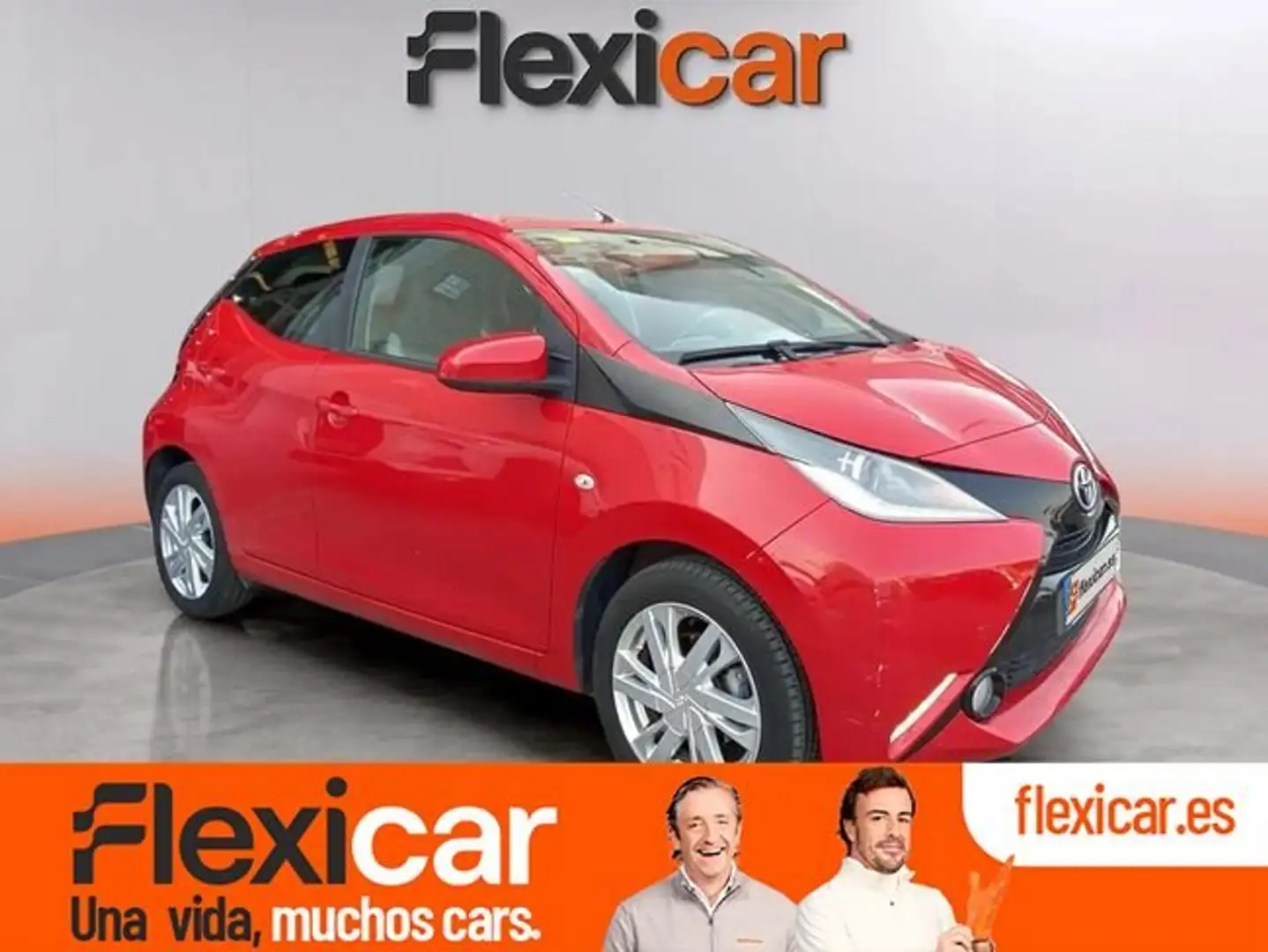 Toyota Aygo 1.0+70+x-play Rouge - 1