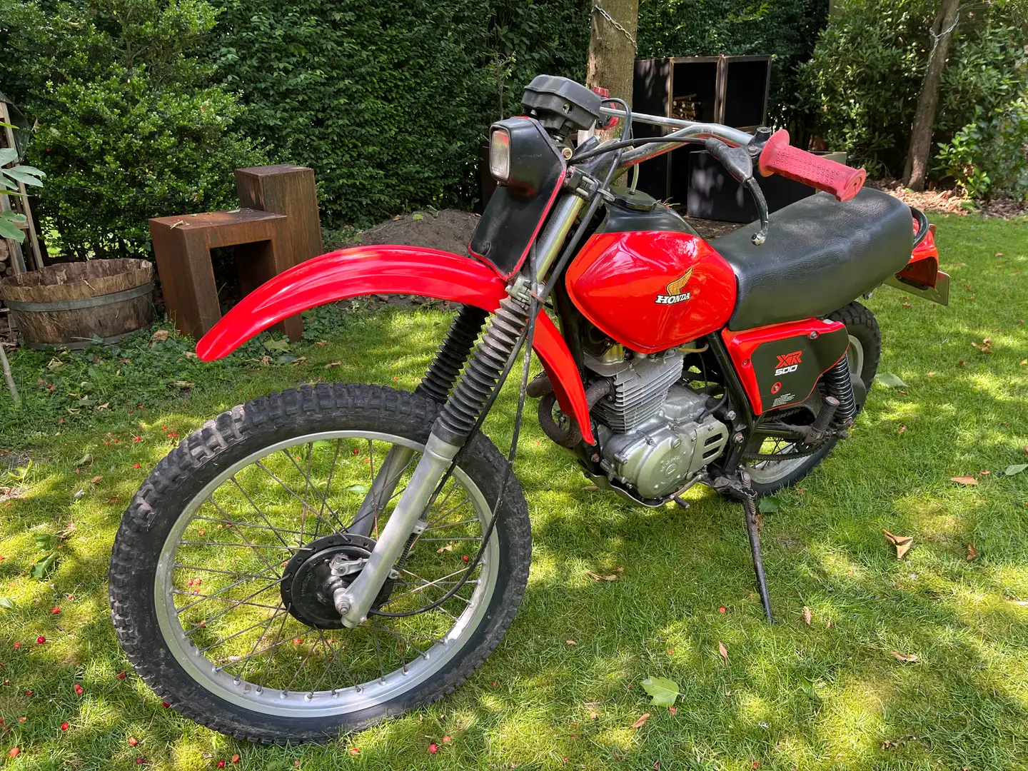 Honda XL 500 Enduro Rojo - 2