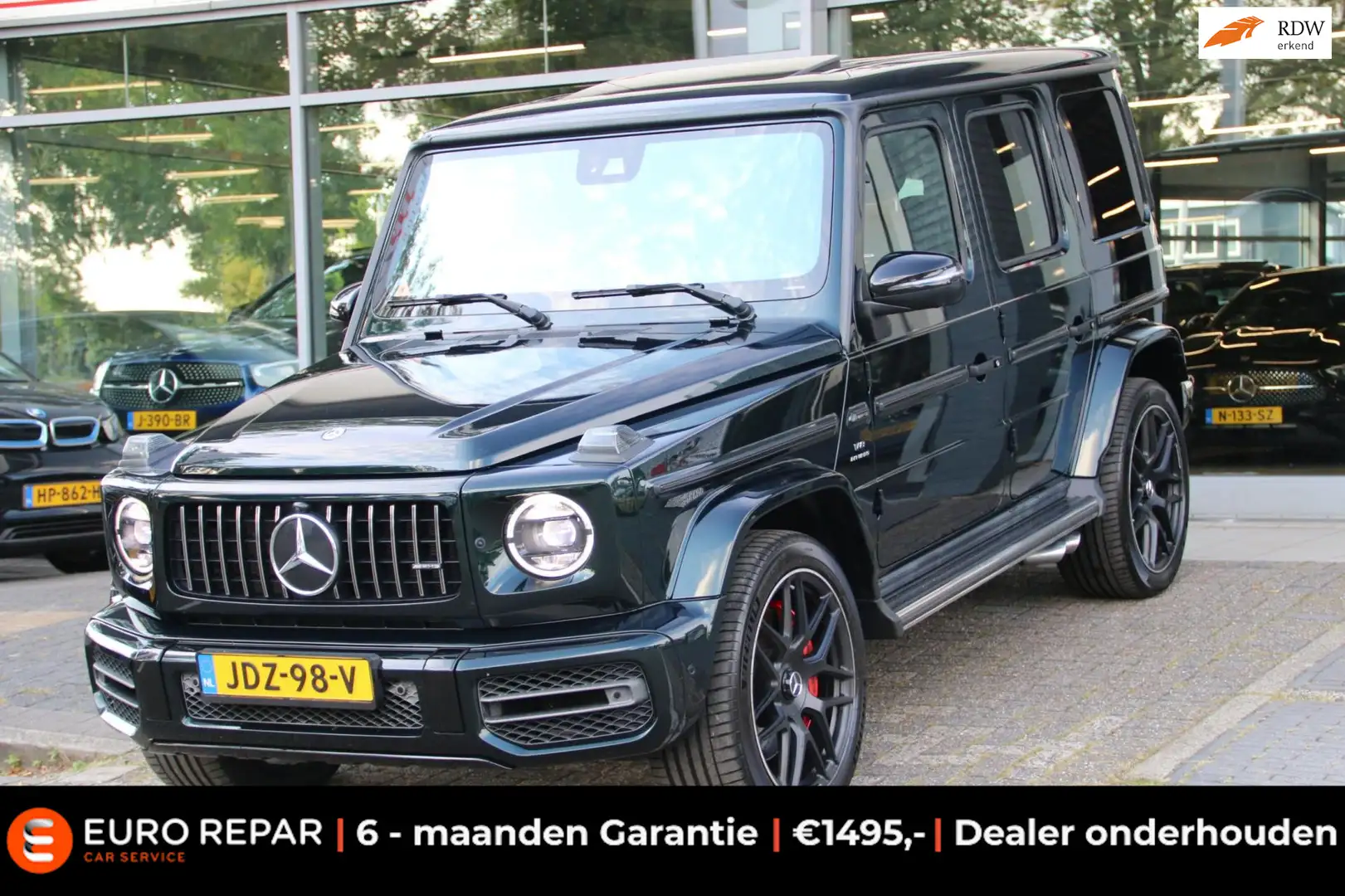 Mercedes-Benz G 63 BURMESTER DEALER OND. BTW-AUTO! Groen - 1