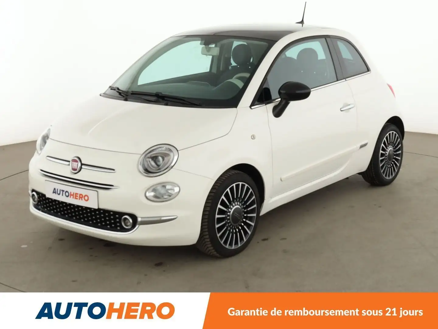 Fiat 500 0.9 TwinAir Lounge Blanc - 1