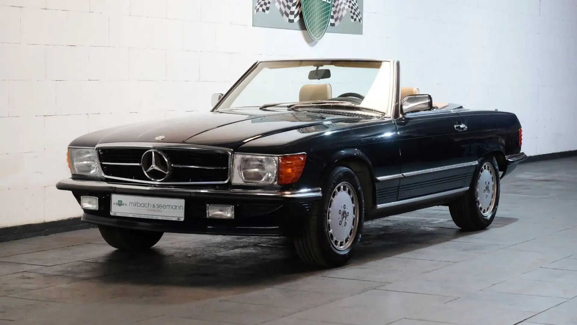 Mercedes-Benz 560 SL - R 107 top Blau - 1