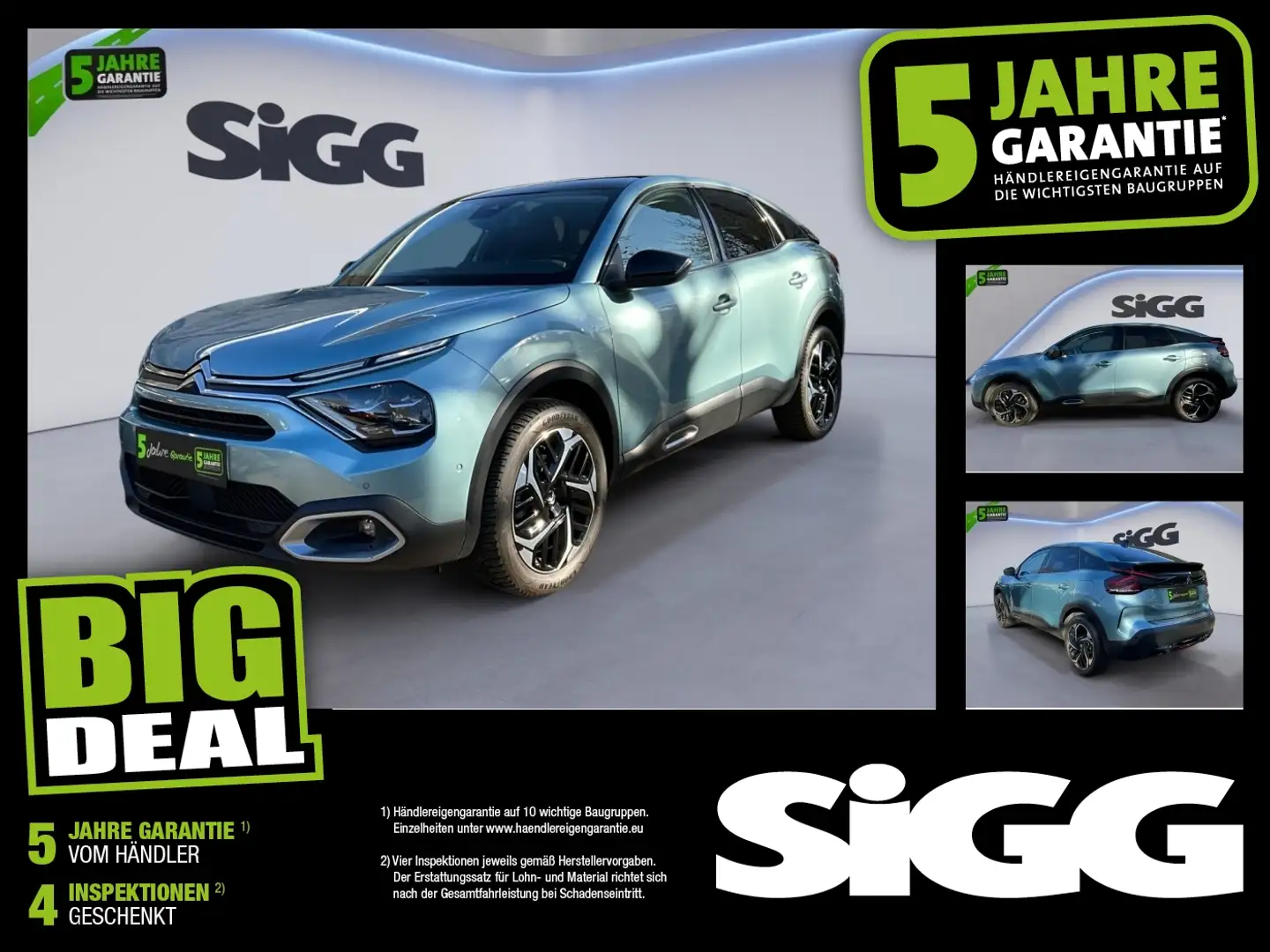 Citroen C4 1.2 PureTech 130 Max 2xKlima, Lenkrad heizbar Blau - 1