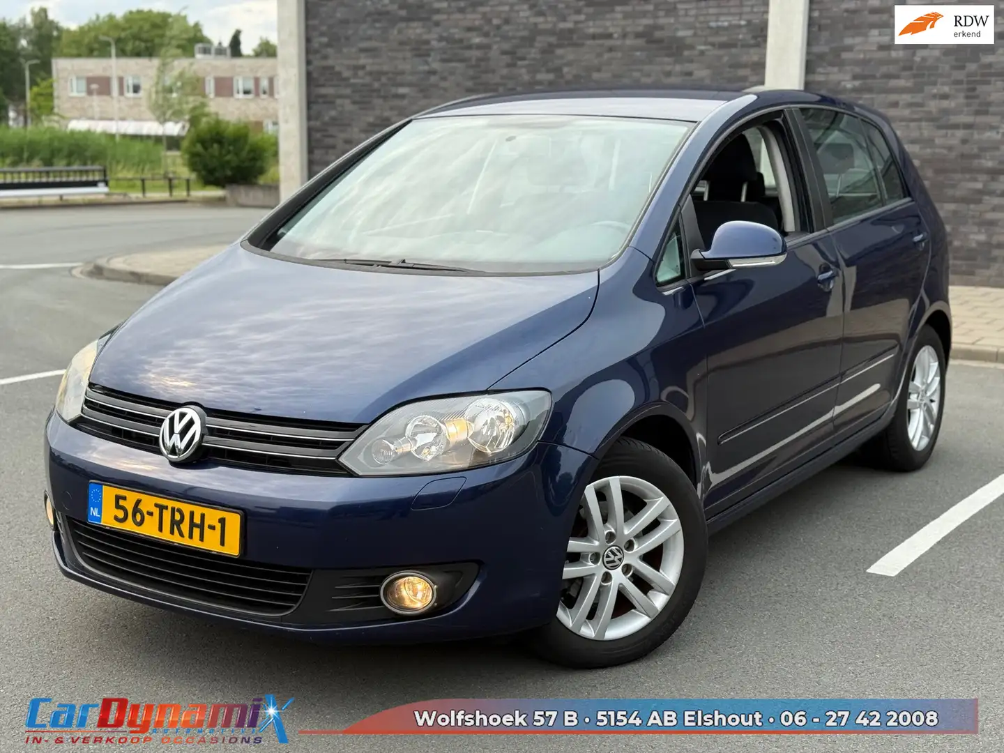 Volkswagen Golf Plus 1.2 TSI Highline BlueMotion // Nwe APK // Clima // Blauw - 1