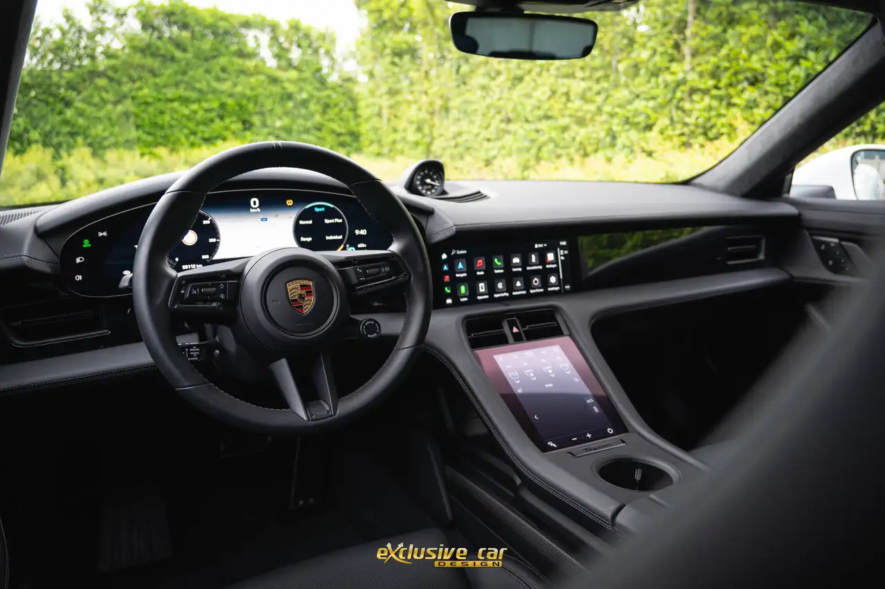 Porsche Taycan GTS Sport Turismo SportDesign *Carbon* 93.4 kWh /21''/Pano/Innodrive/360°Cam/Nachtzictassistent/HUD/Memory/SportChrono/, миниатюра 30