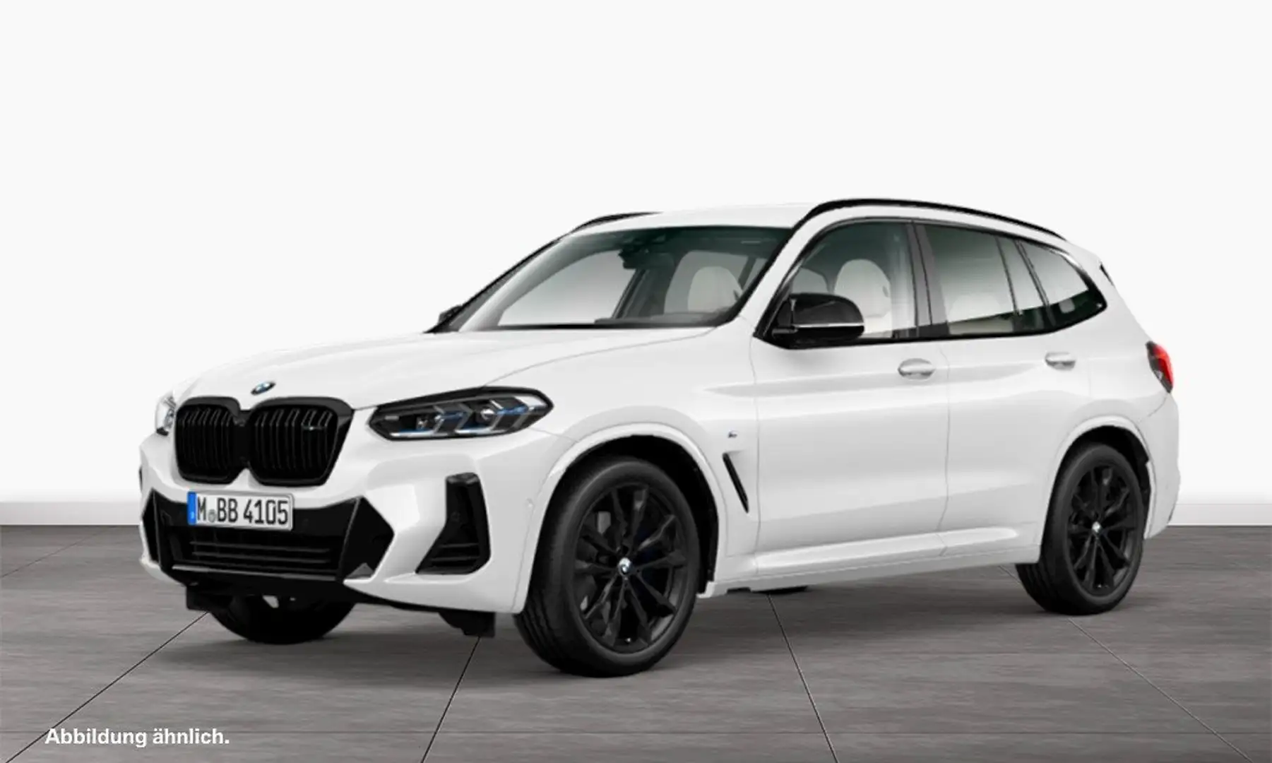 BMW X3 M 40i *Laser*LC Prof*HUD*Keyless*Driv Assistant* Weiß - 1
