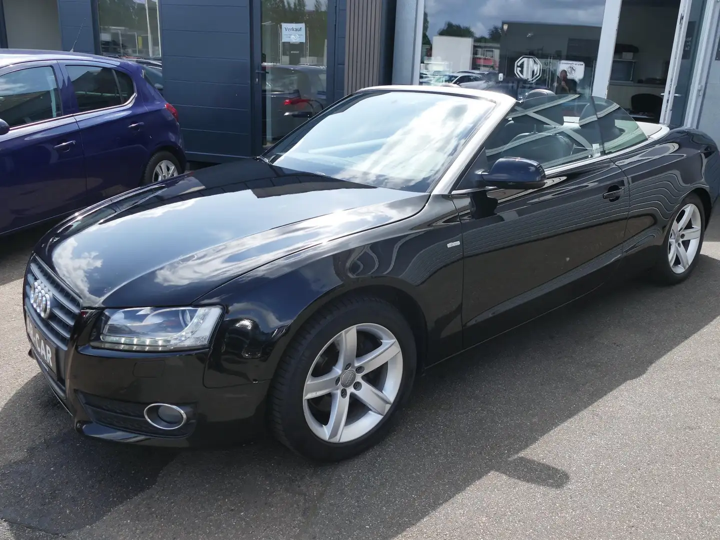 Audi A5 Cabrio 2.0 TFSI S-Line Xenon Automa HU/AU/ 01/2027 Schwarz - 1