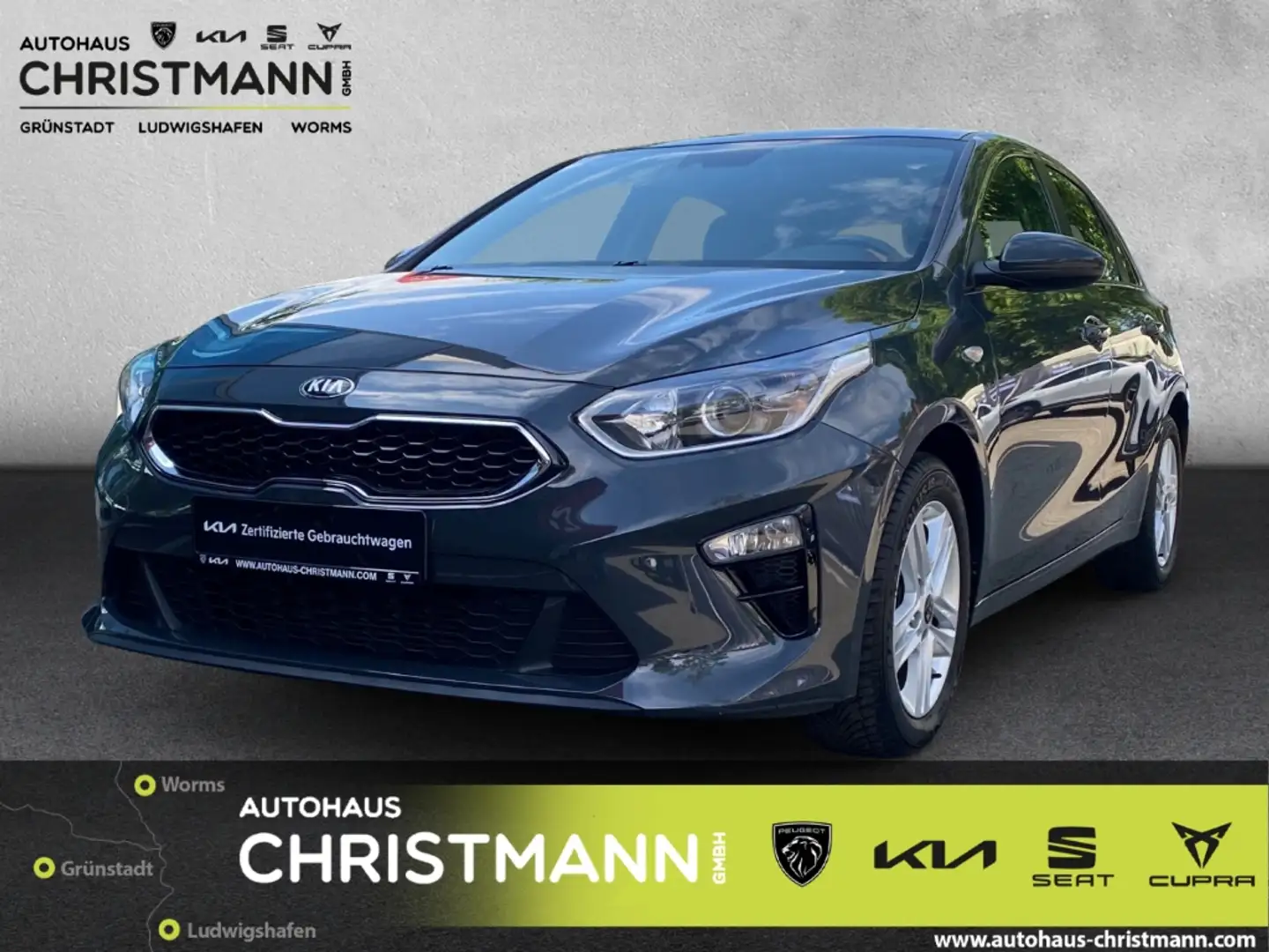 Kia Ceed / cee'd VISION 1.4 T-GDI EU6d-T *SITZHEIZUNG* *KLIMA* Grau - 1