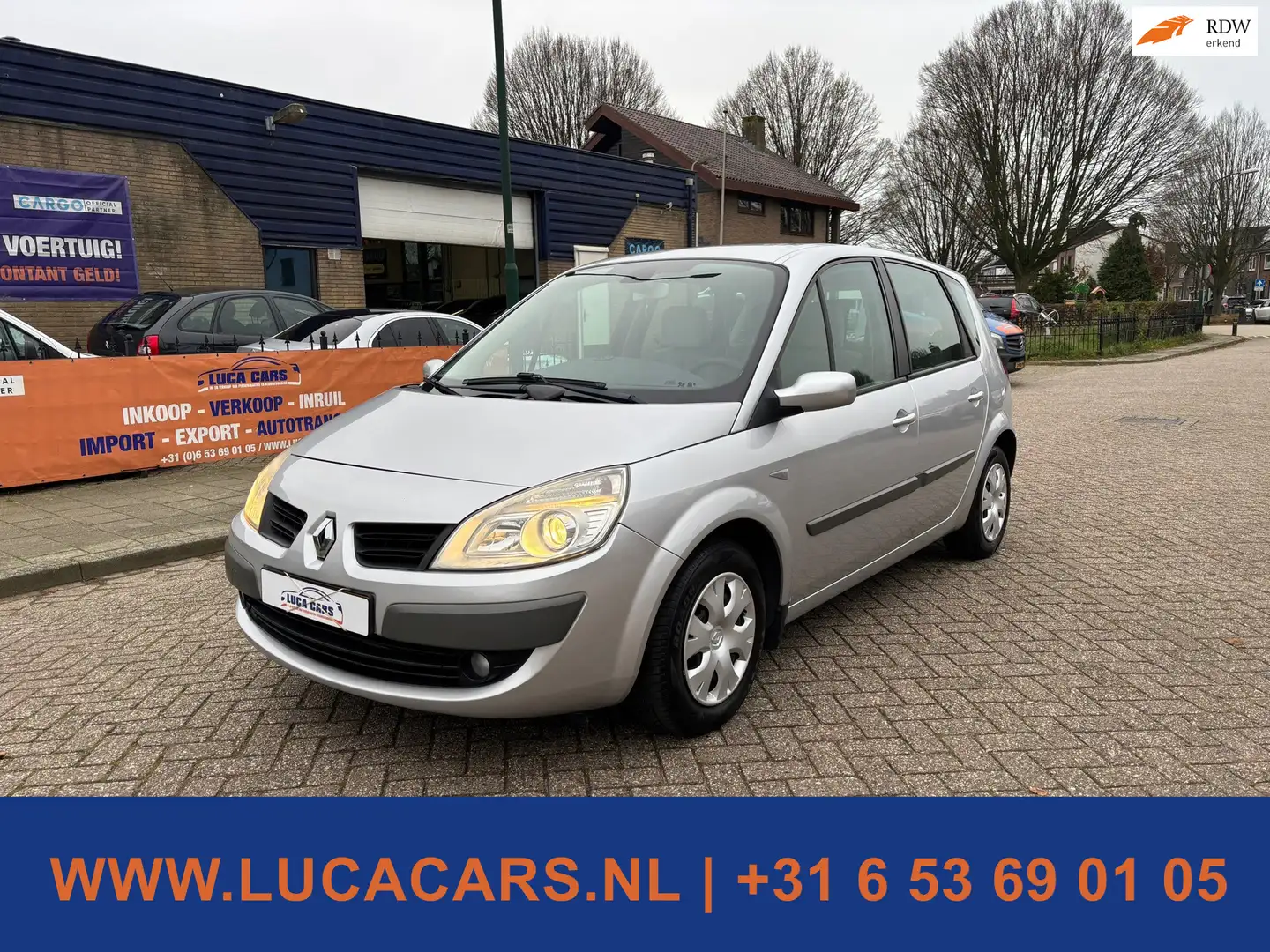 Renault Scenic 1.6-16V Business Line NIEUWE APK! 2X SLEUTEL Grau - 1
