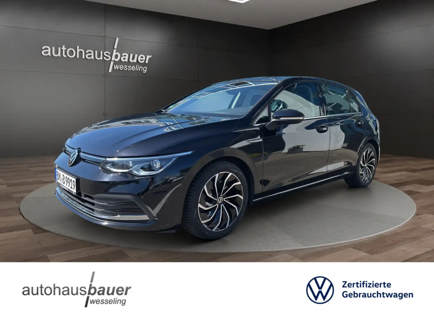Volkswagen Golf VIII 1.5 TSI Style *NAV,3ZonenKlima,LED,DIG.Cockpi Noir - 1