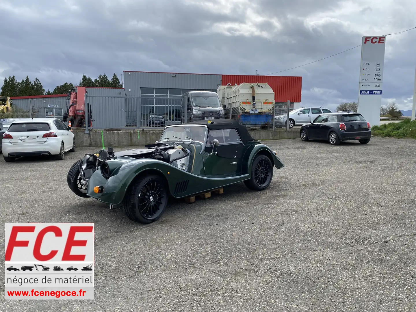 Morgan Plus Six Cabriolet PLUS SIX3.0i First Edition endommagée Verde - 1