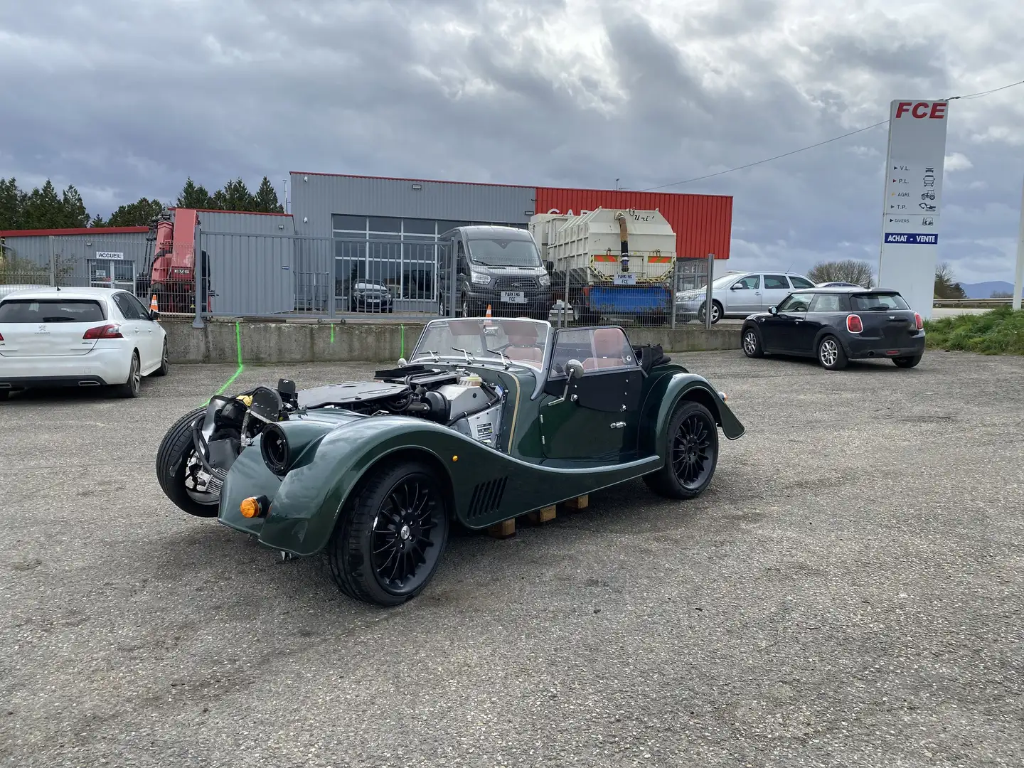 Morgan Plus Six Cabriolet PLUS SIX3.0i First Edition endommagée Verde - 2
