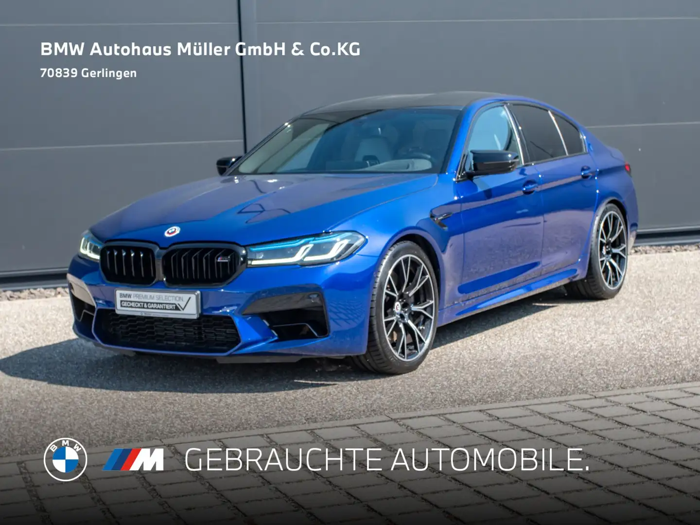 BMW M5 Competition V-MAX  LASER 360° H/K 1VB HUD Navi Blue - 2