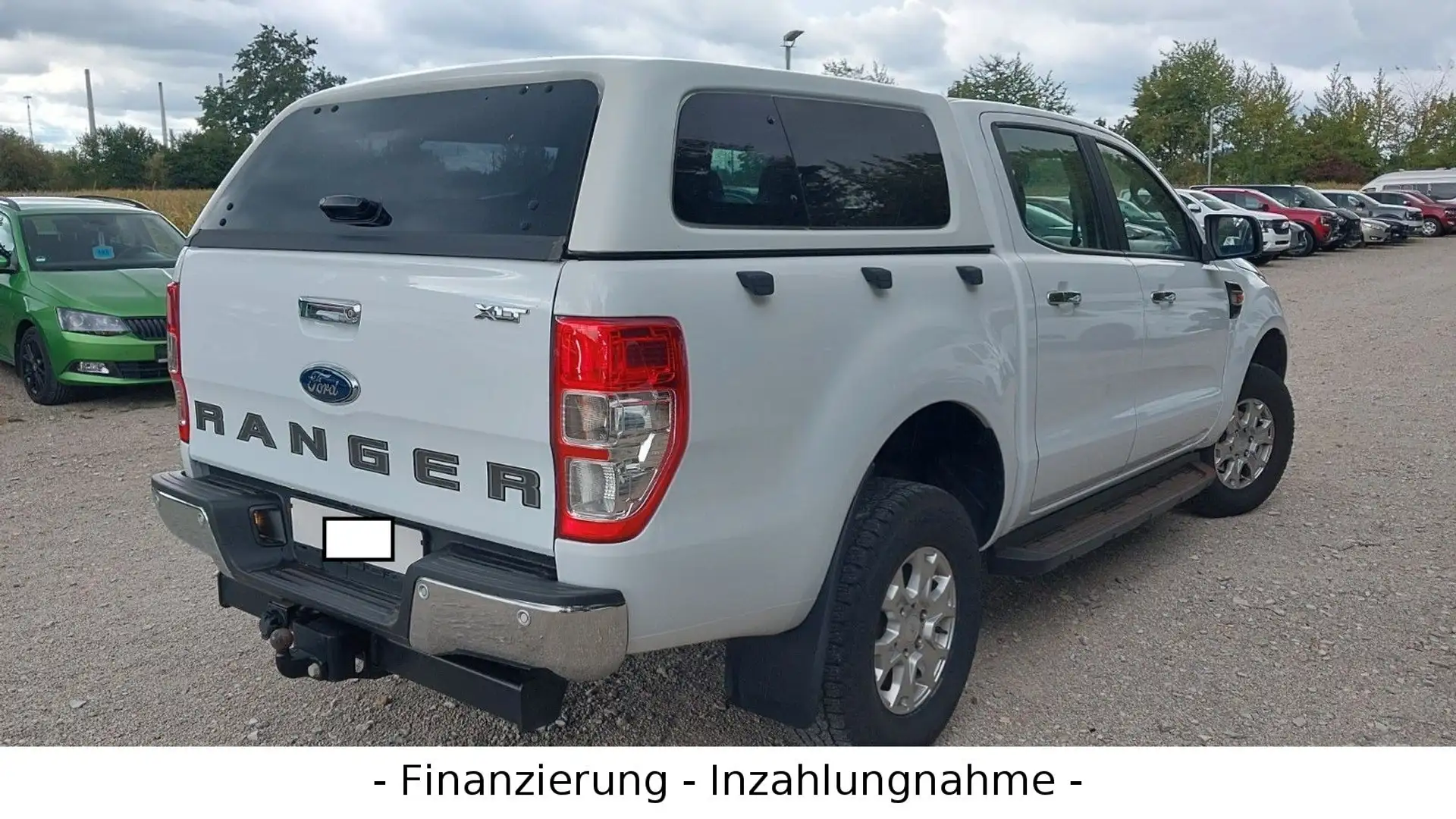 Ford Ranger 2.0 TDI Doka/4x4 XLT/NAVI/AHK/1.Hd Blanco - 2