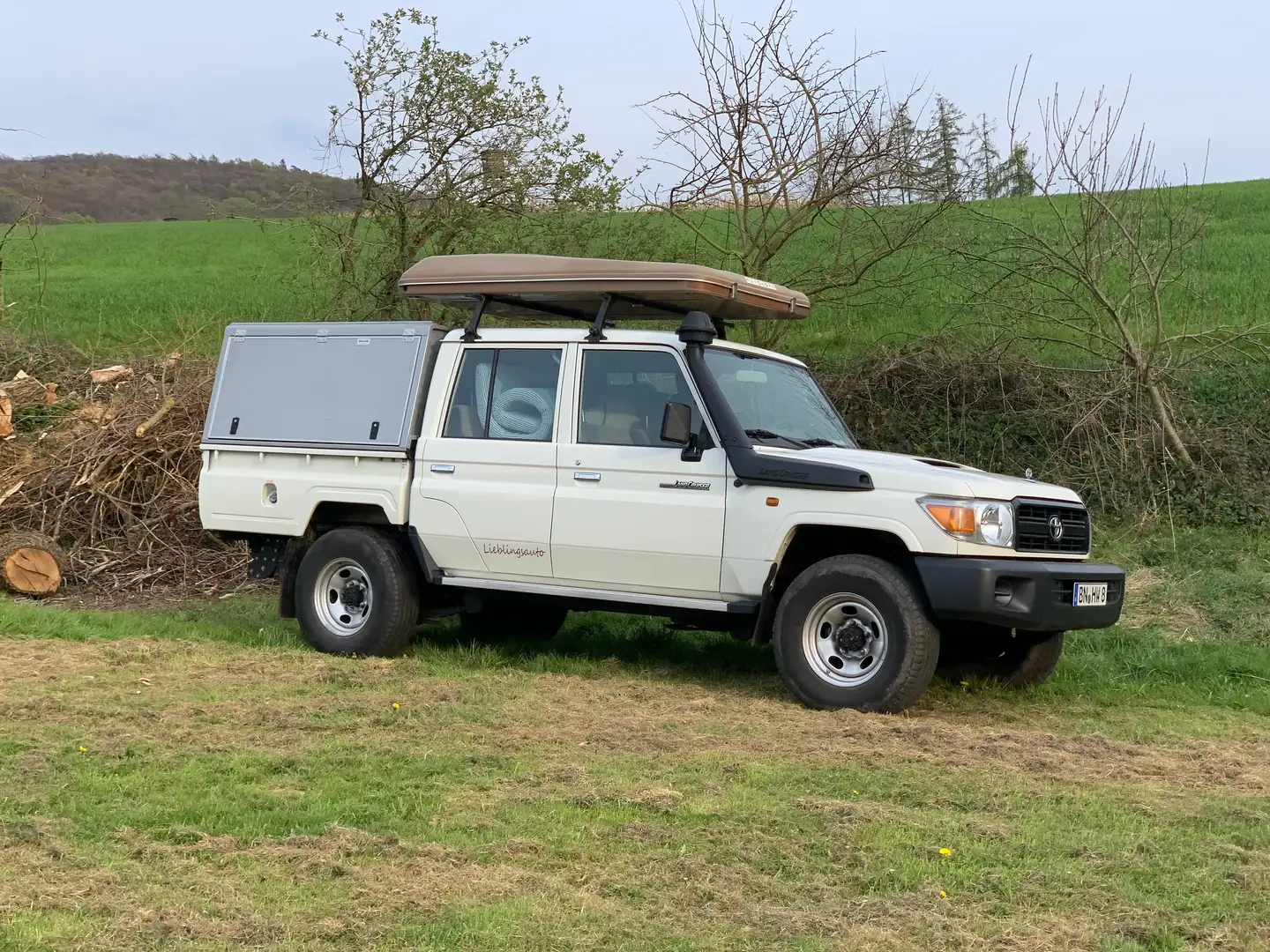 Toyota Land Cruiser VDJ79 DC 4.5d V8 Klima *32.000km Fehér - 1