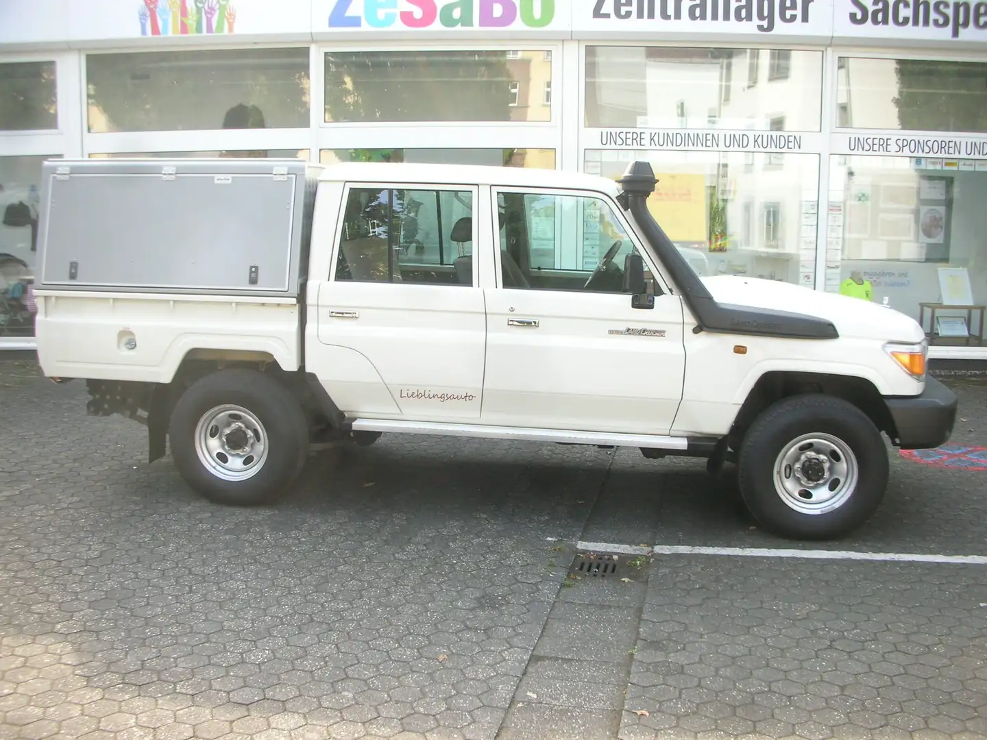 Toyota Land Cruiser VDJ79 DC 4.5d V8 Klima *32.000km Weiß - 1